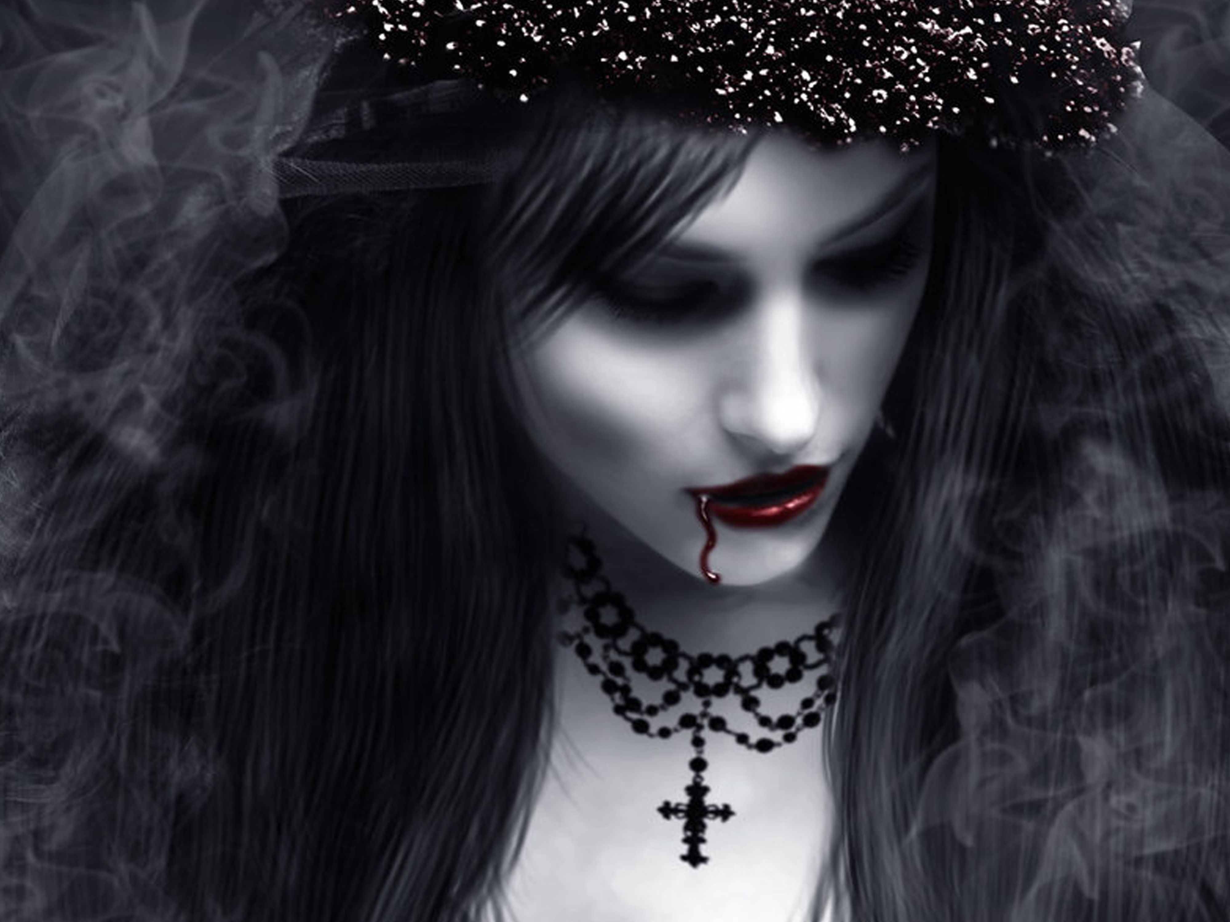 Vampire girl wallpaper by Ni9htDevil - Download on ZEDGE™