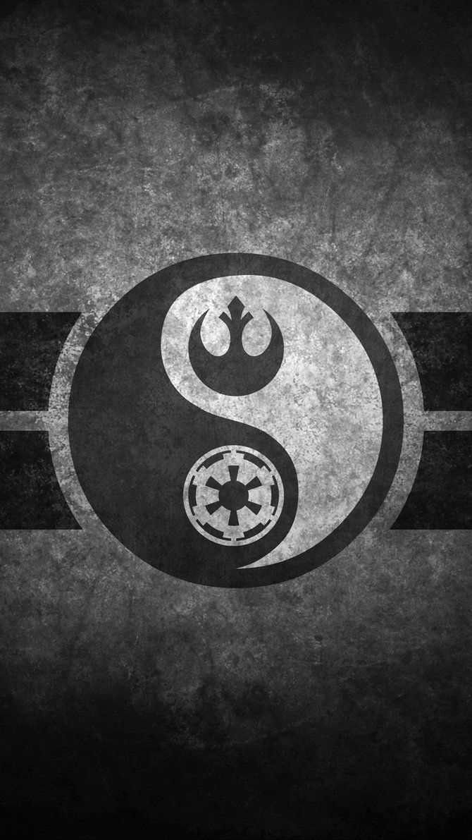 Free download Star Wars Yin Yang Cellphone Wallpaper