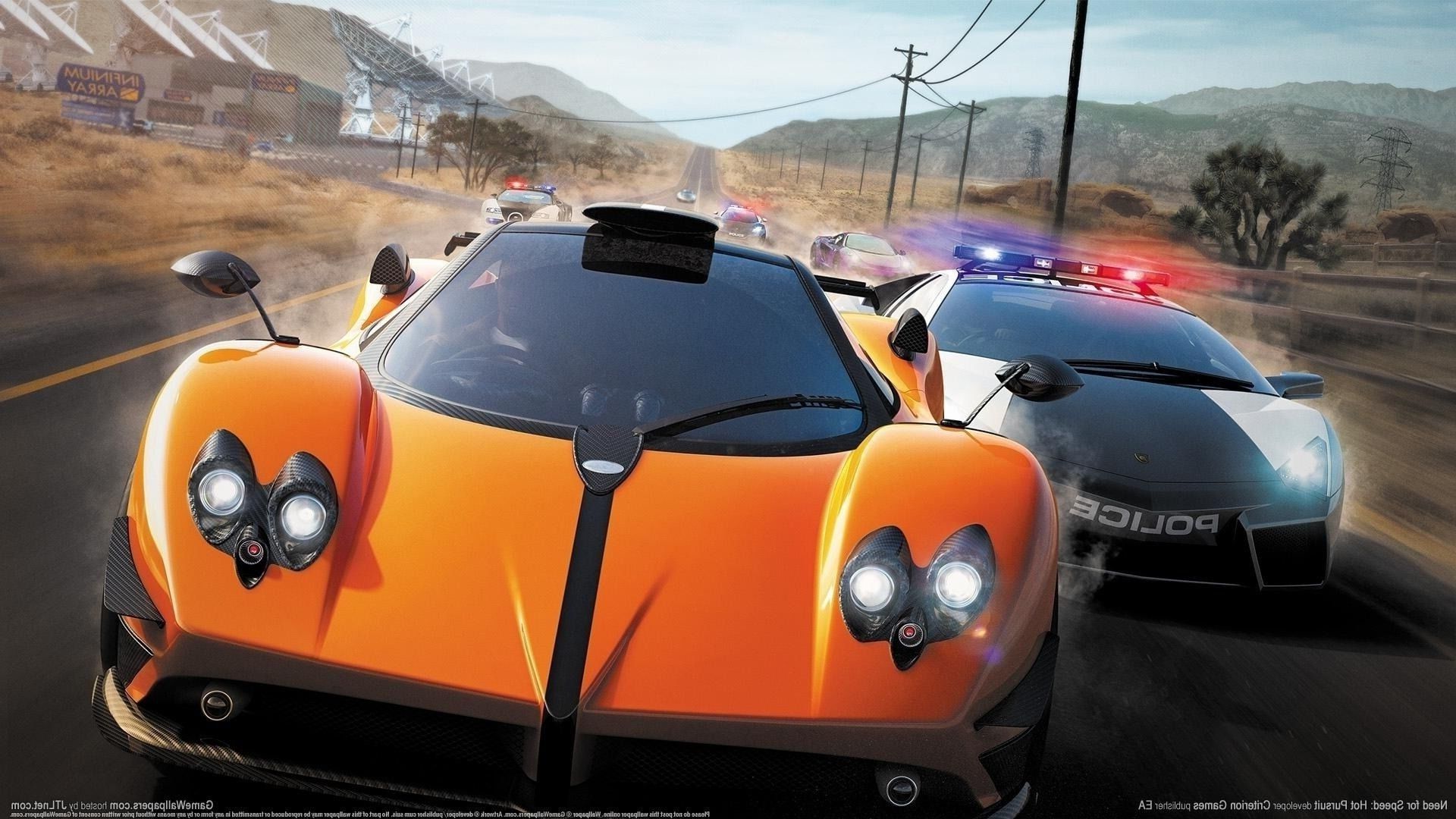 Nfs hot pursuit need for speed race COP Lamborghini