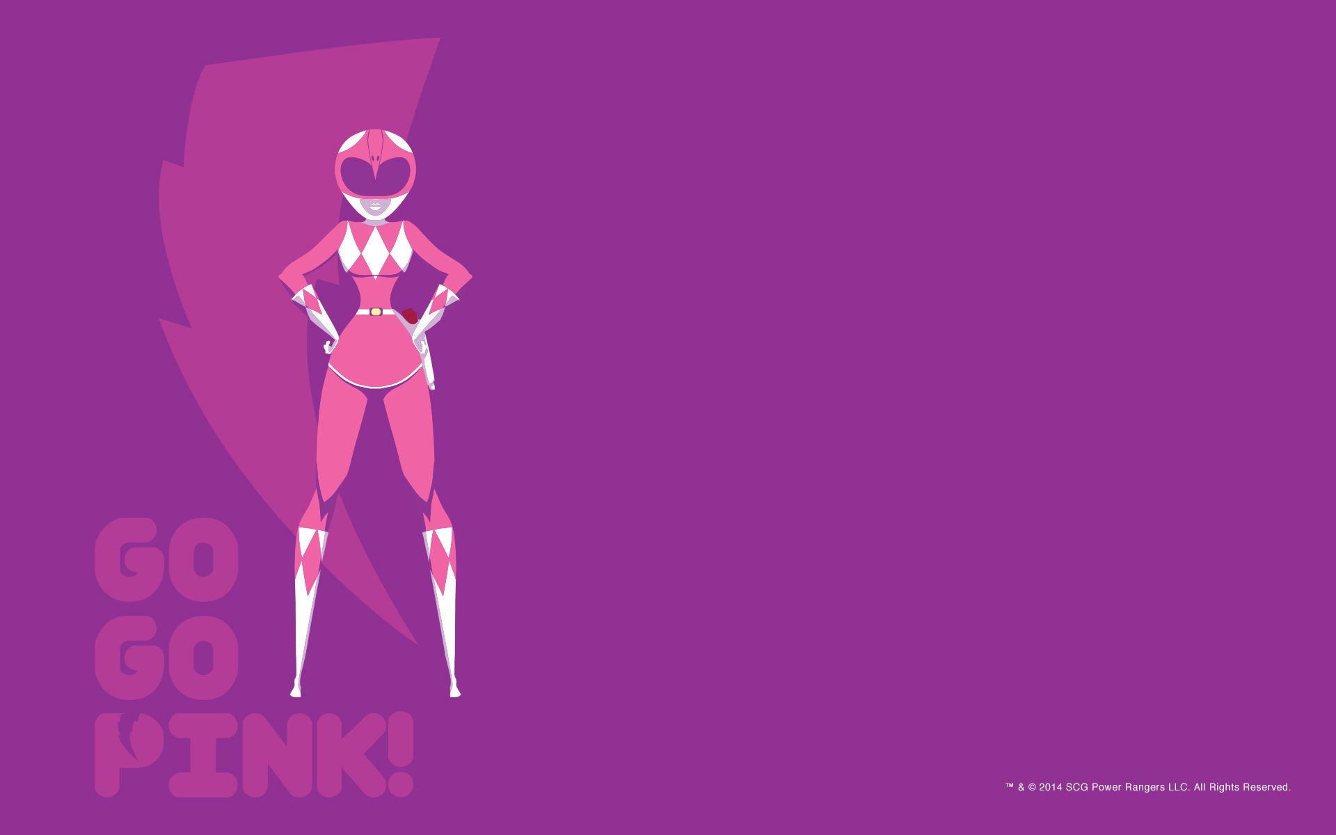 Free download Go Go Pink Wallpaper Power Rangers The Official