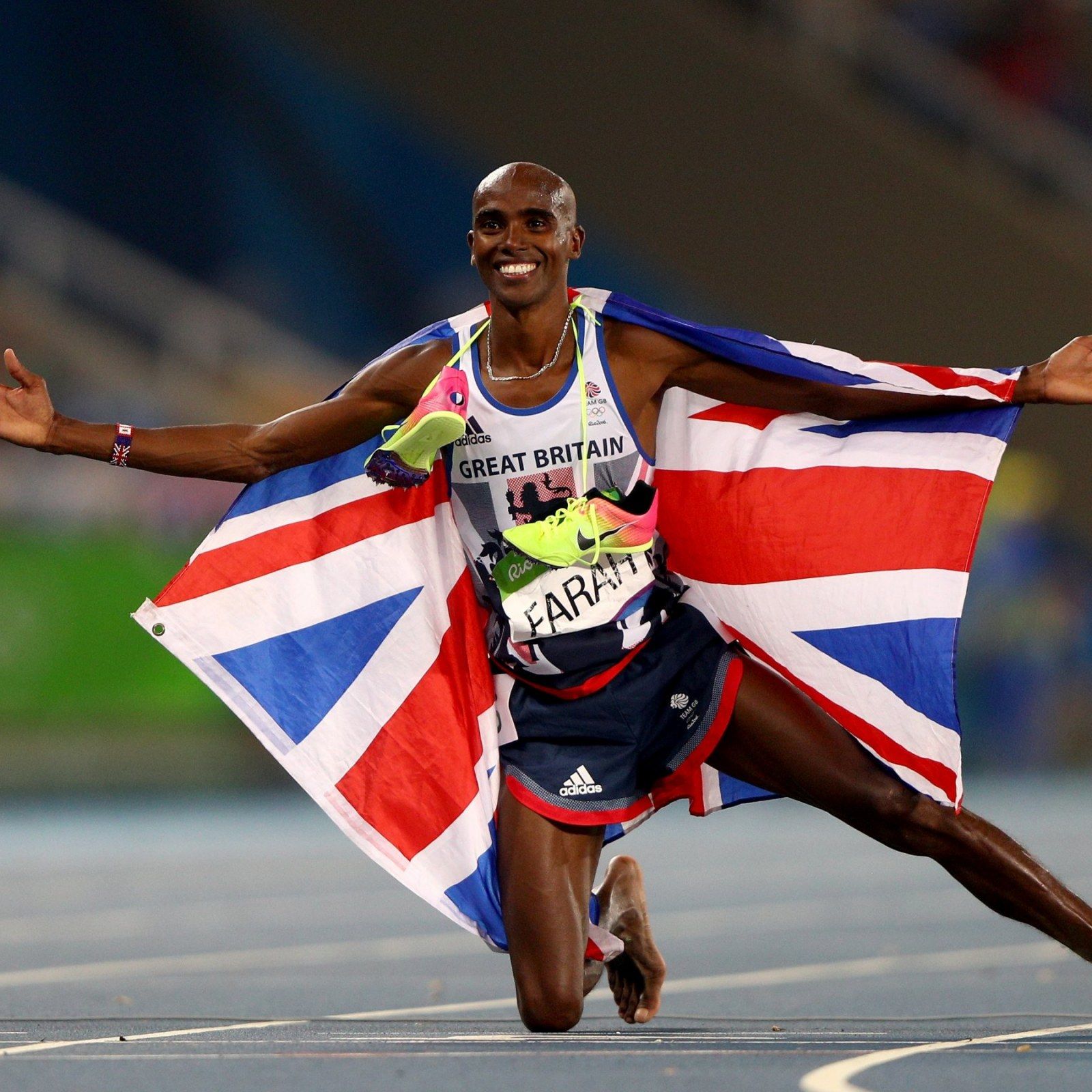 Mo Farah Tells Newsweek: Donald Trump Could Force Me Back to Britain