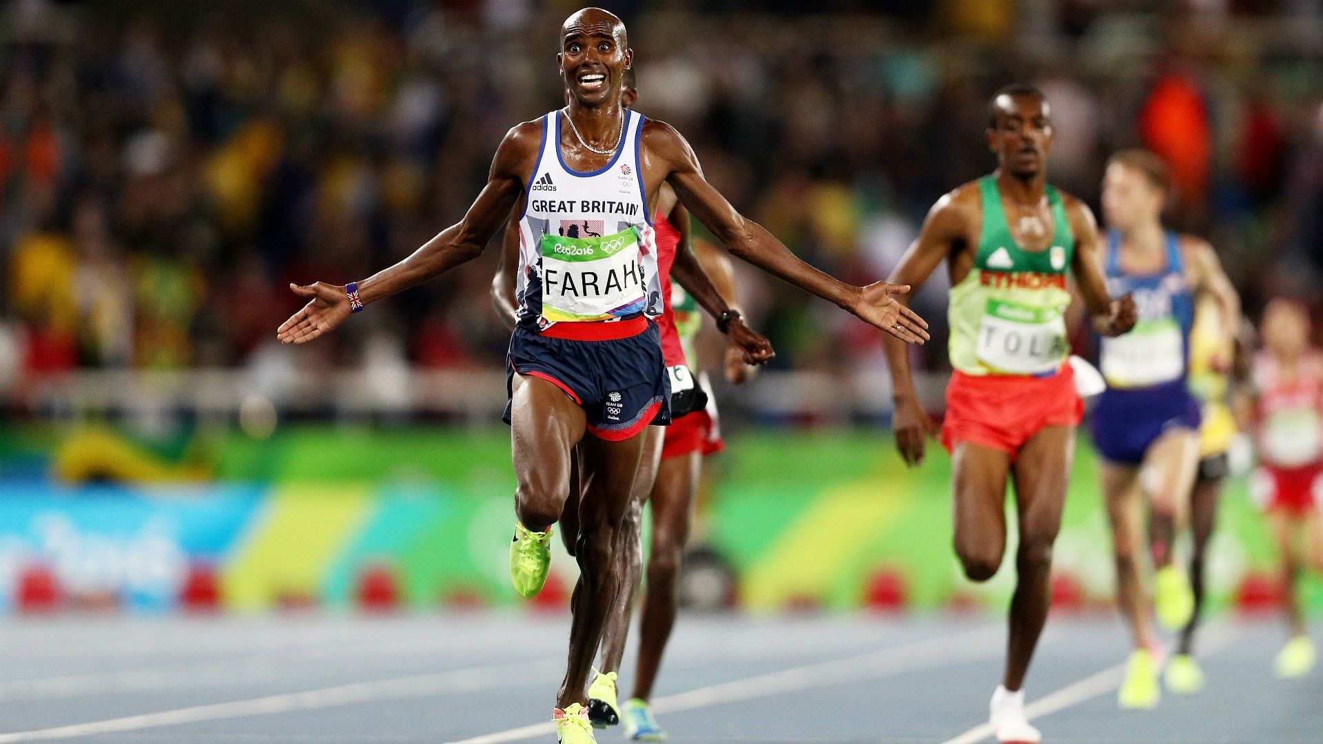 Olympic Games Rio 2016: Mo Farah wins 000 metres