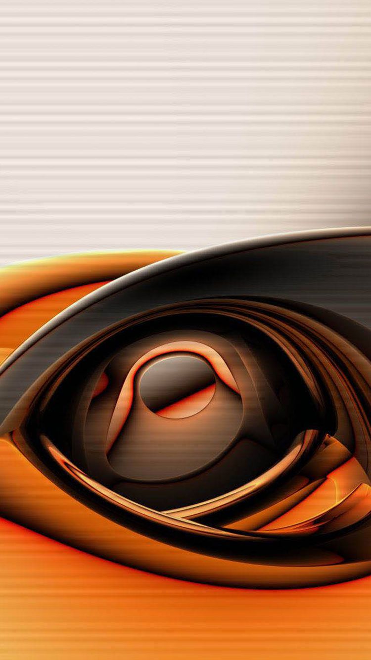 HD Orange iPhone Wallpaper
