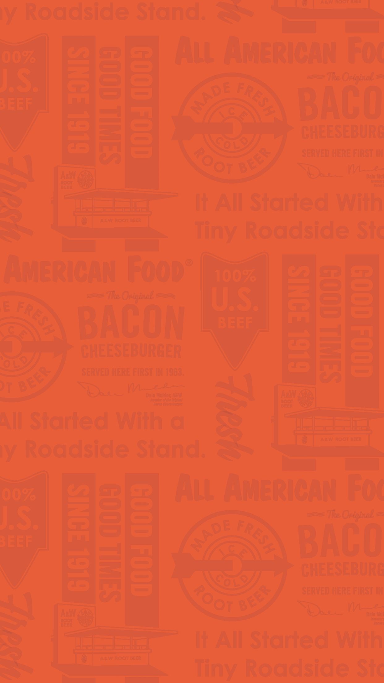 Celebrate 100 Years of A&W with New Phone Wallpaper!. A&W