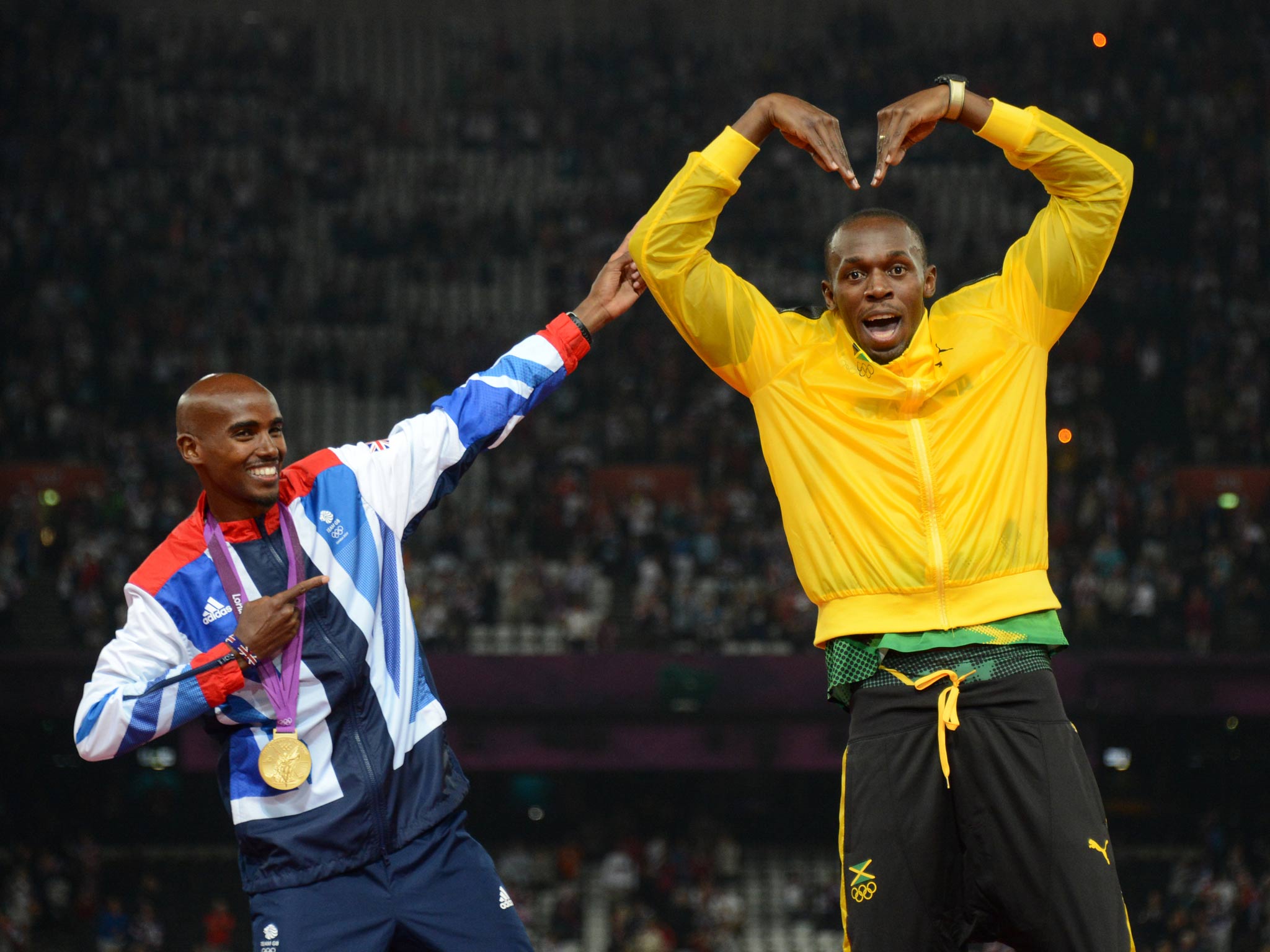 Usain Bolt accepts challenge from Mo Farah to race over 600 metres