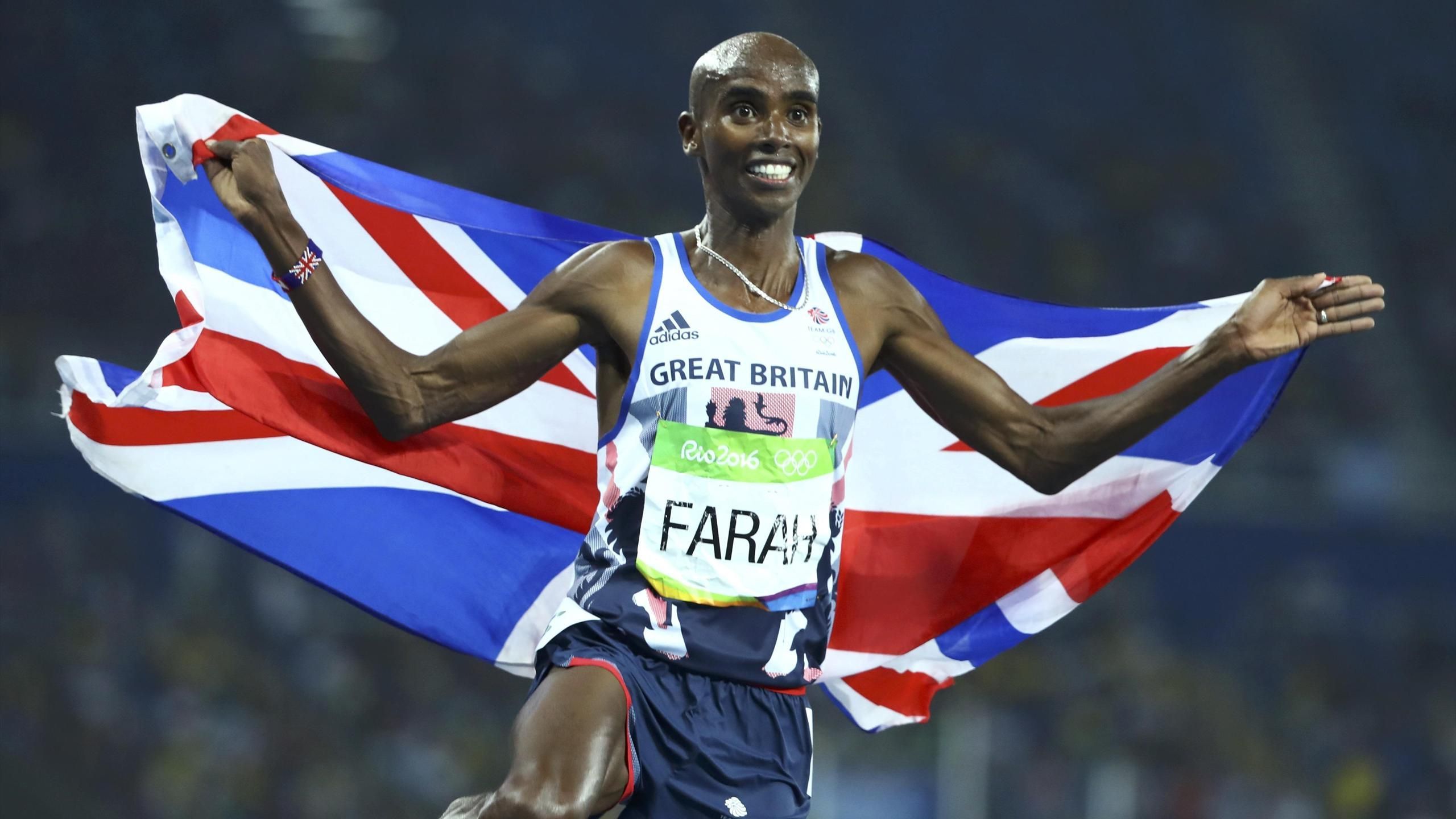 Olympics Rio 2016: Mo Farah wins 'double double' after 5000m