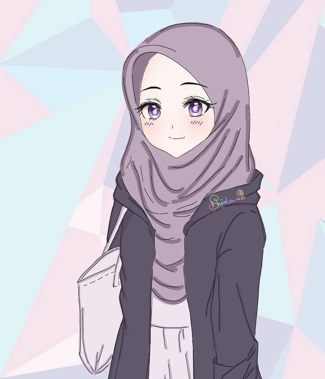 Anime Muslimah Wallpapers Wallpaper Cave