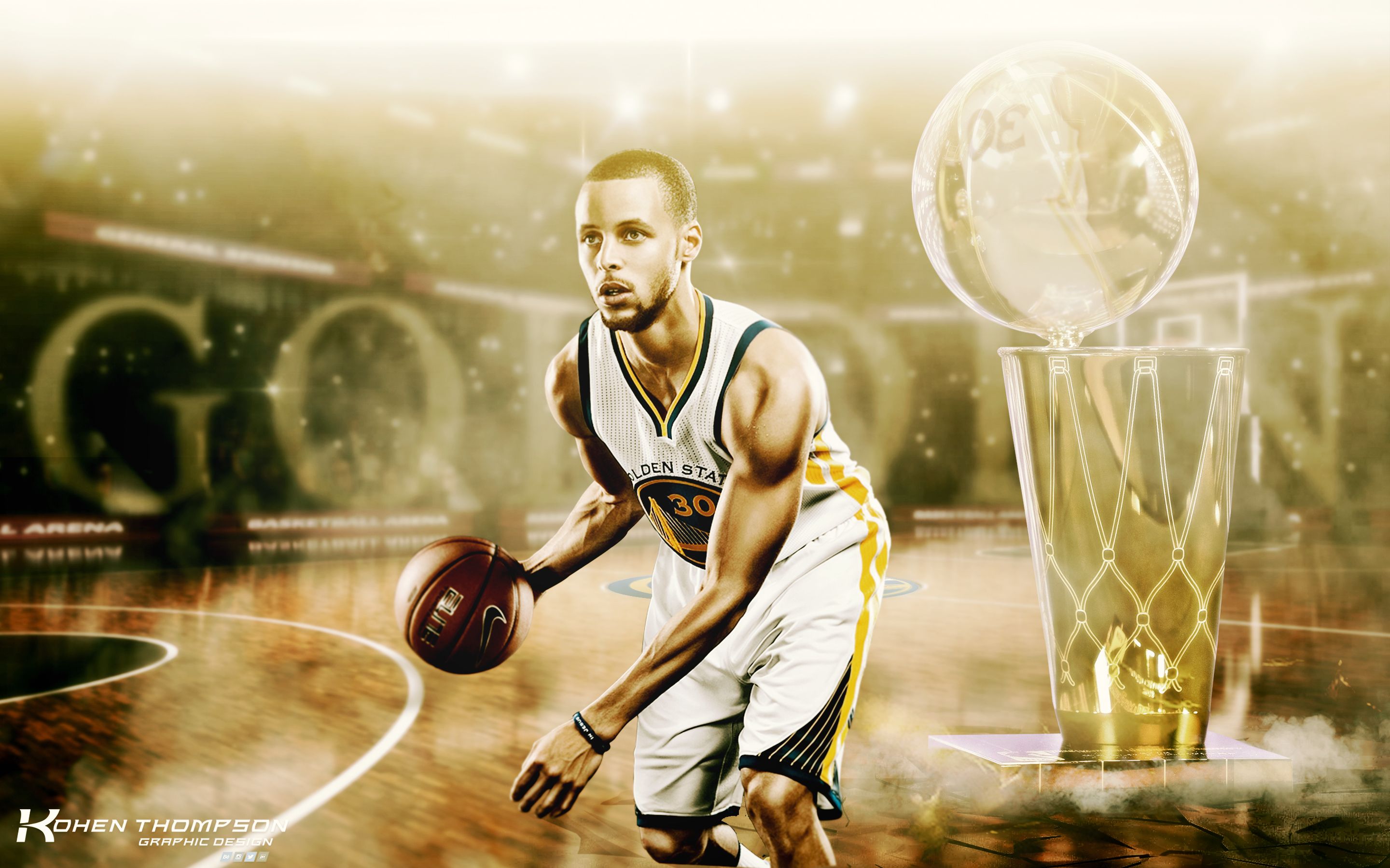 Stephen Curry Basketball Background Wallpaper