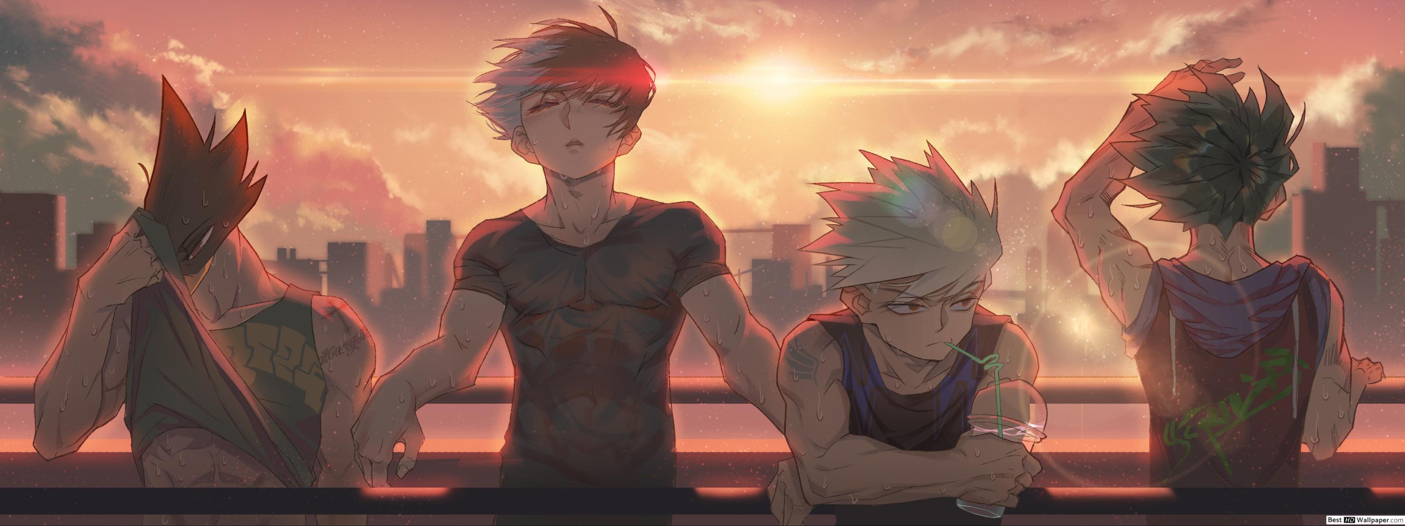 Shoto todoroki kirishima wallpaper Download eijiro kirishima