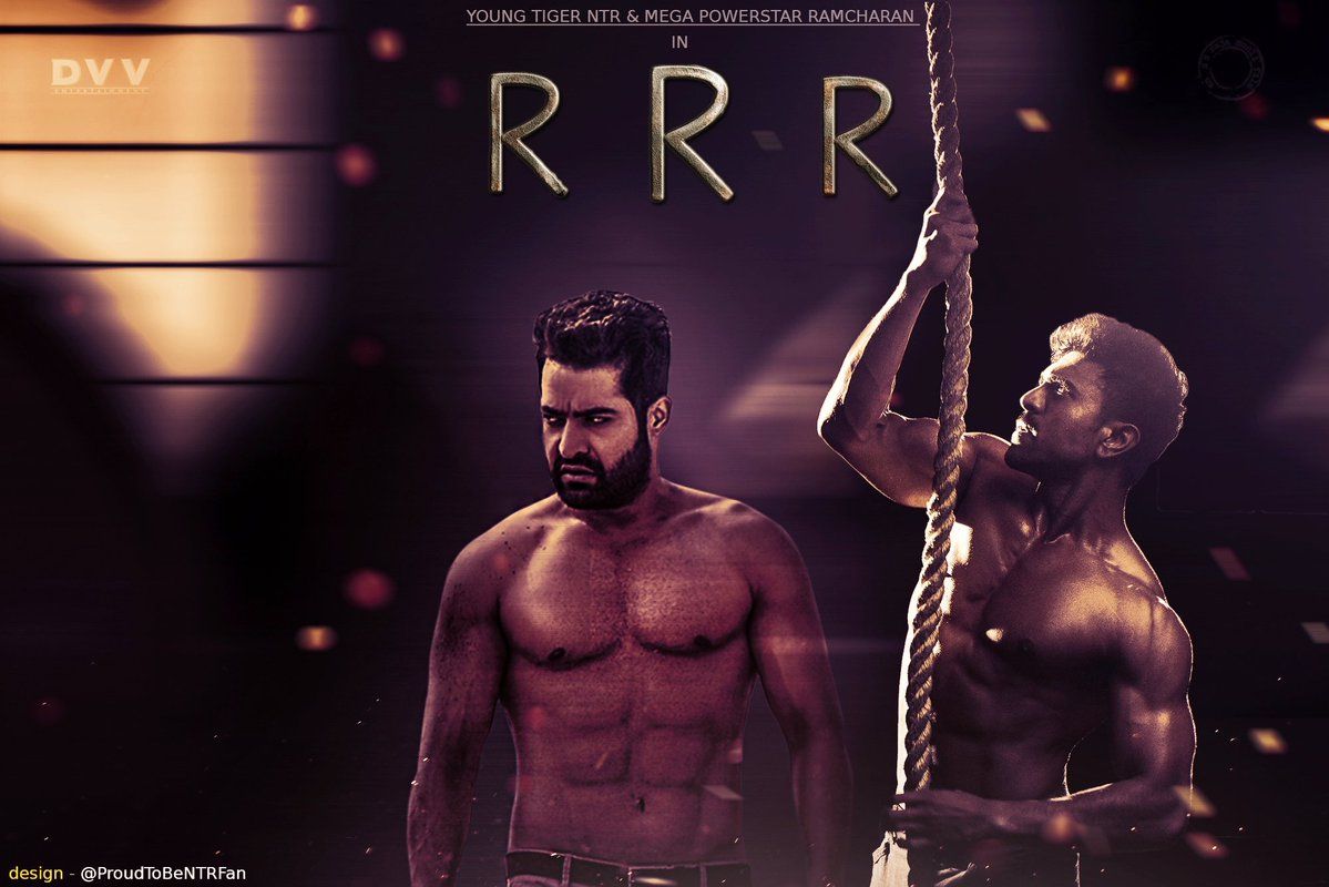 Shirtless avatars of Ram Charan, Jr NTR: Rajamouli RRR