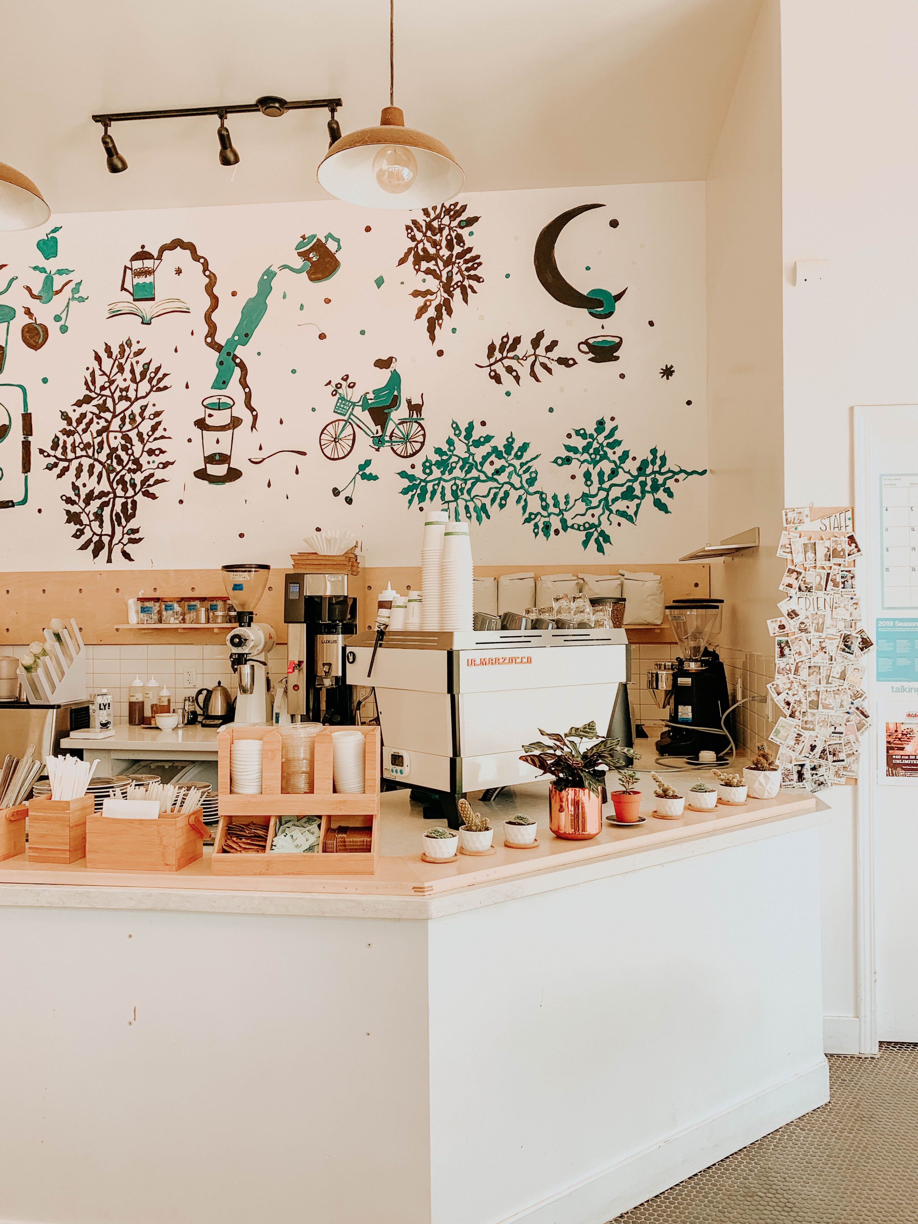 Aesthetic Cafe Wallpapers Wallpaper Cave