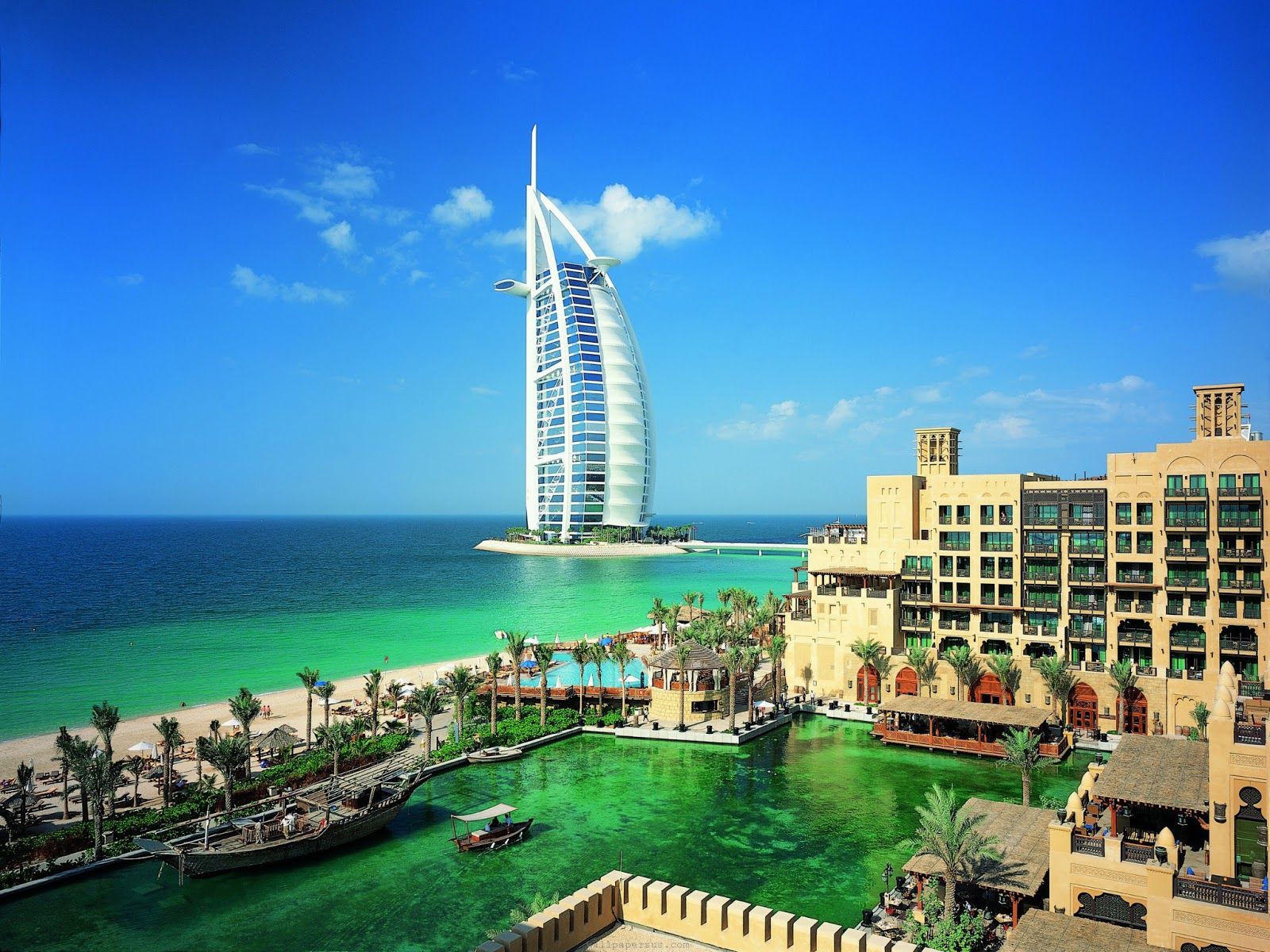 Burj Al Arab Hotel Dubai Desktop Wallpaper