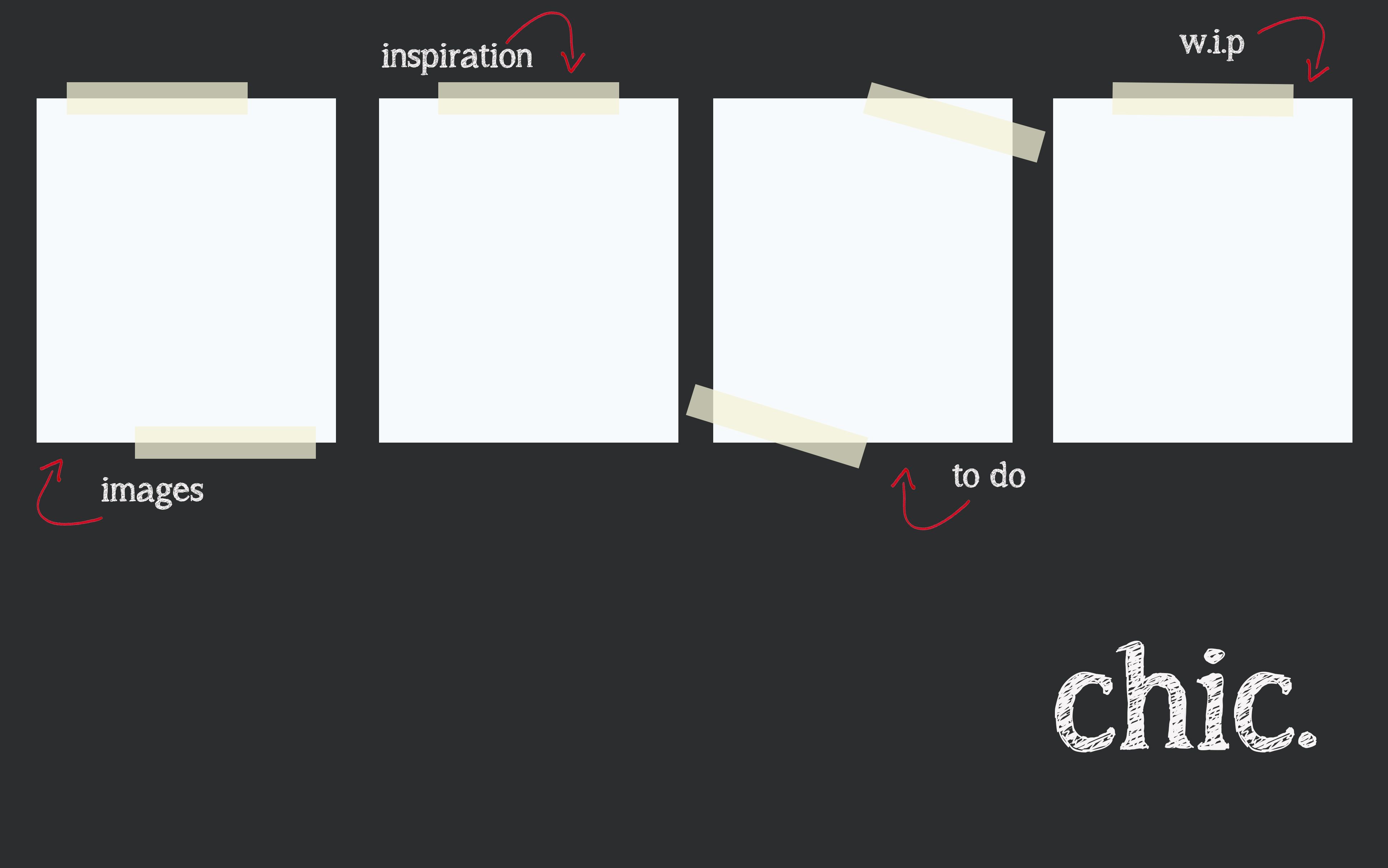 Chic Wallpaper: Organization. Desktop wallpaper organizer, Winter