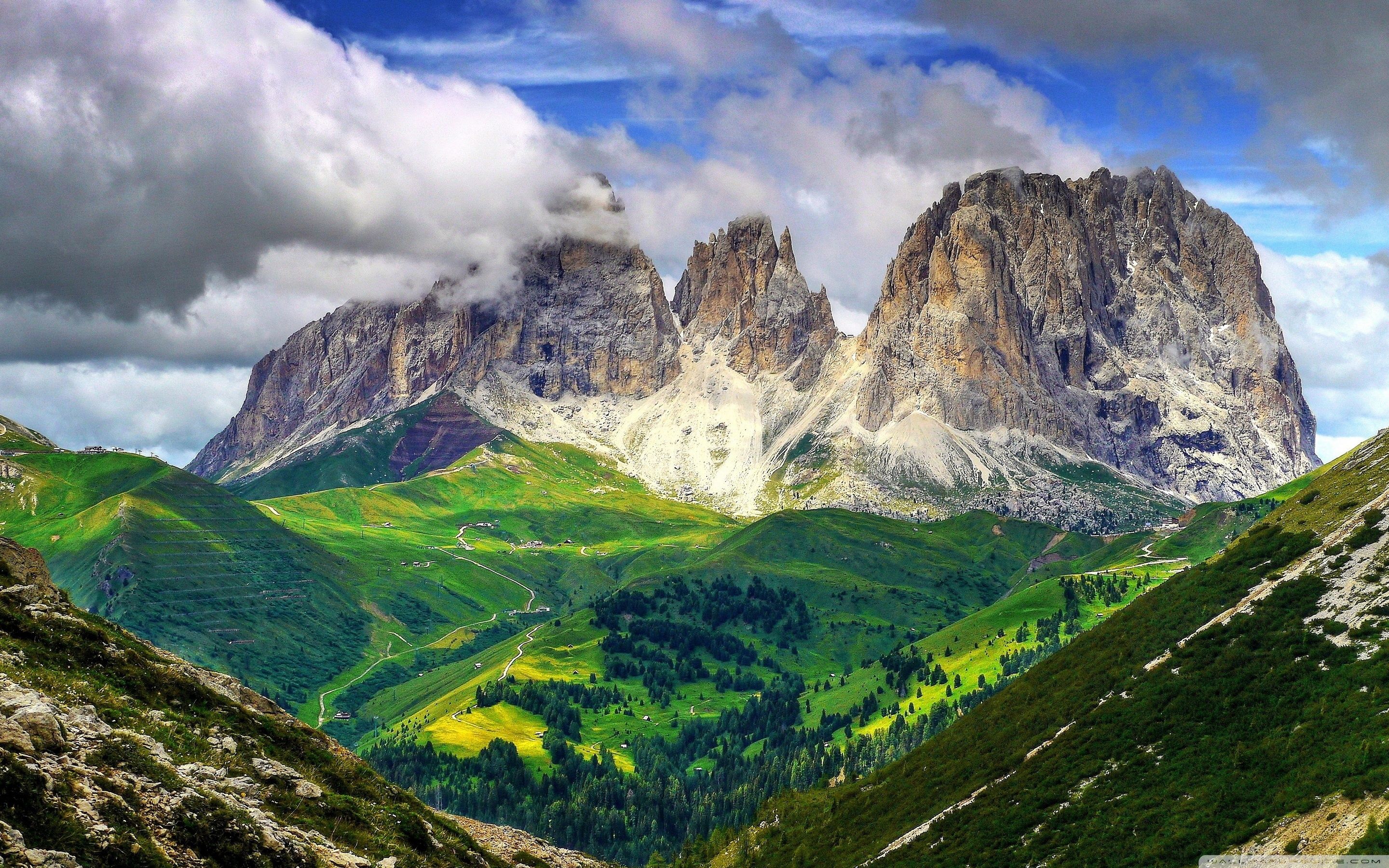 The Dolomites Ultra HD Desktop Background Wallpaper