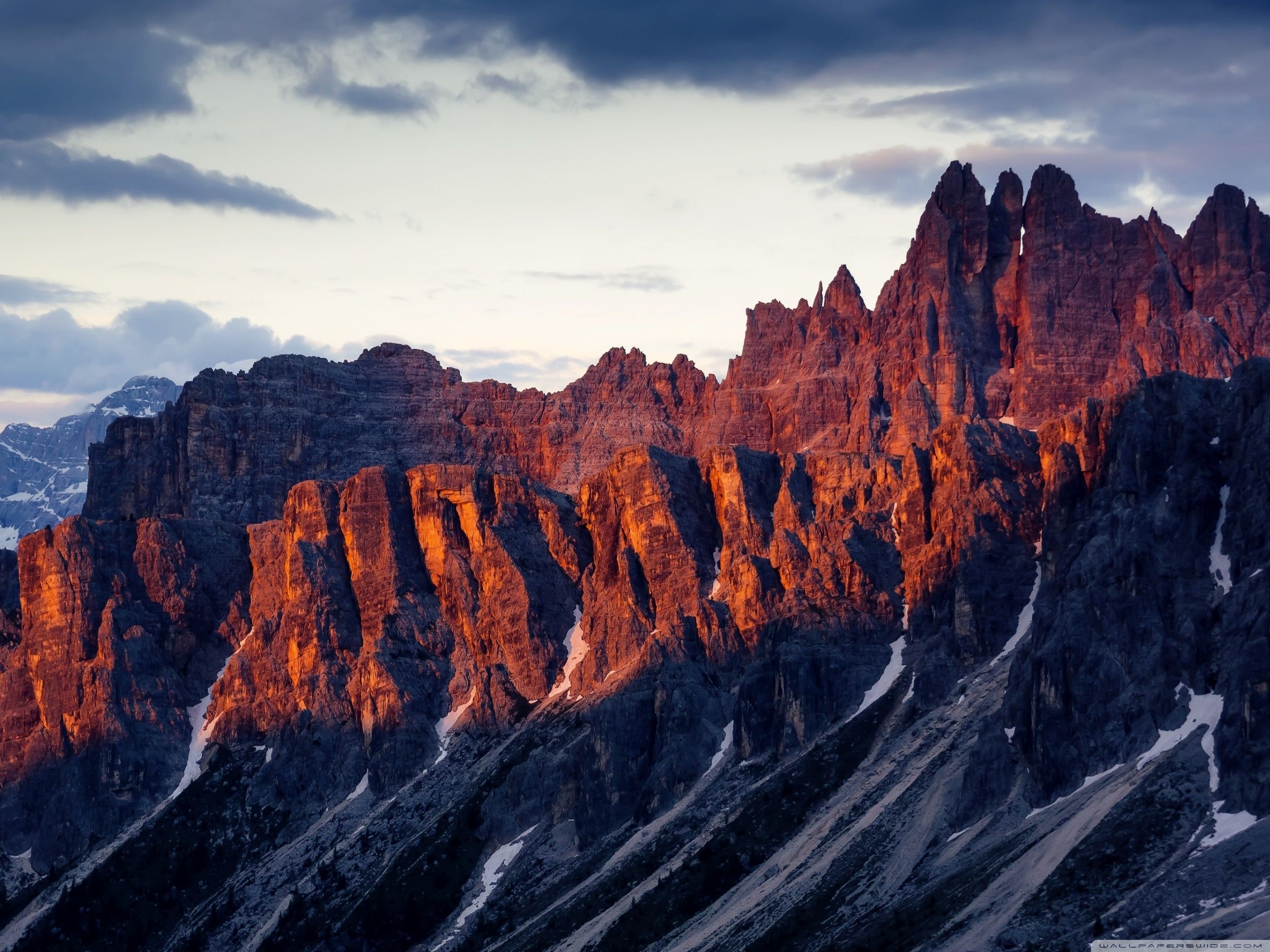 Dolomites Mountain range, Italy Ultra HD Desktop Background