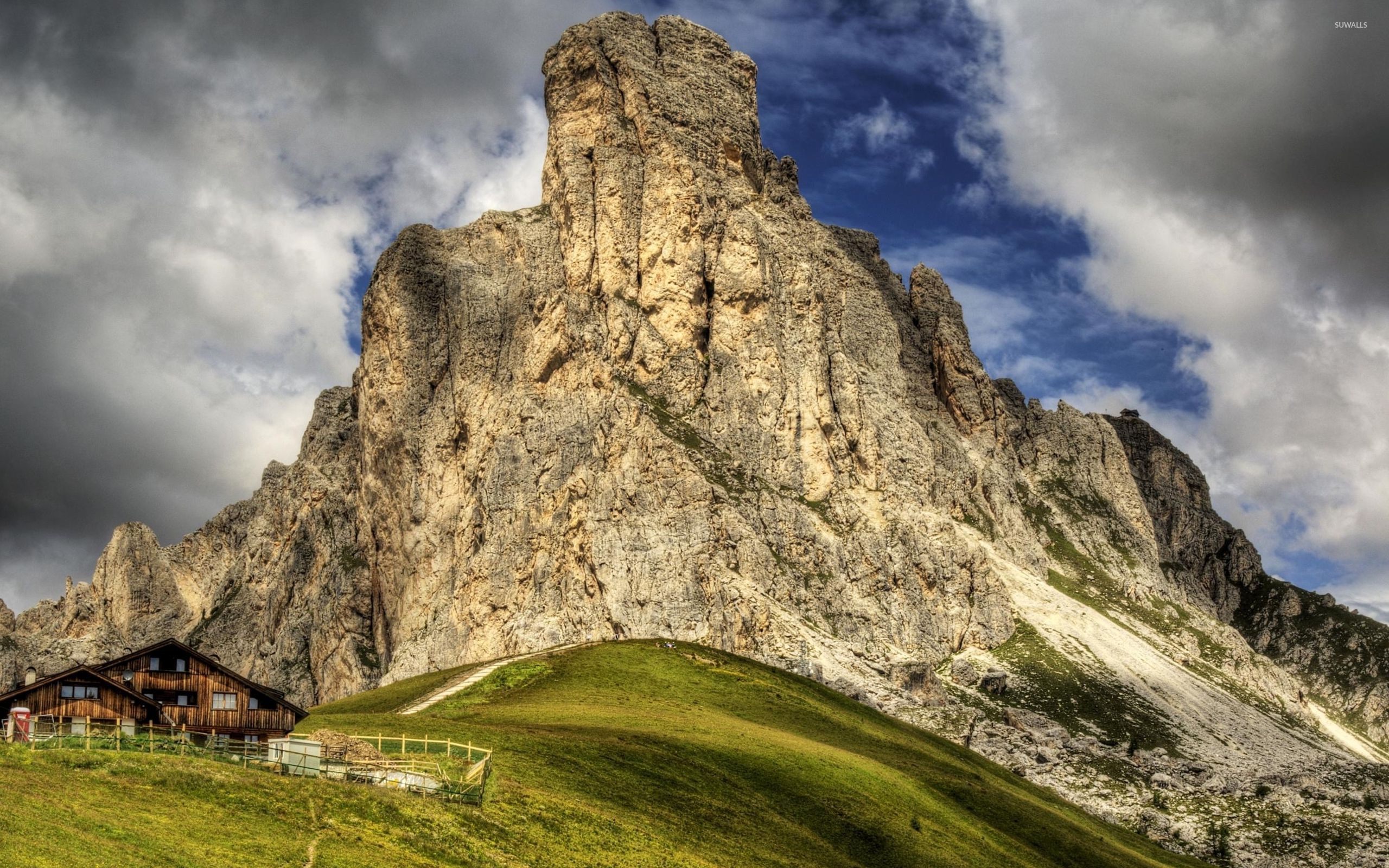 Giau Pass in the Dolomites wallpaper wallpaper