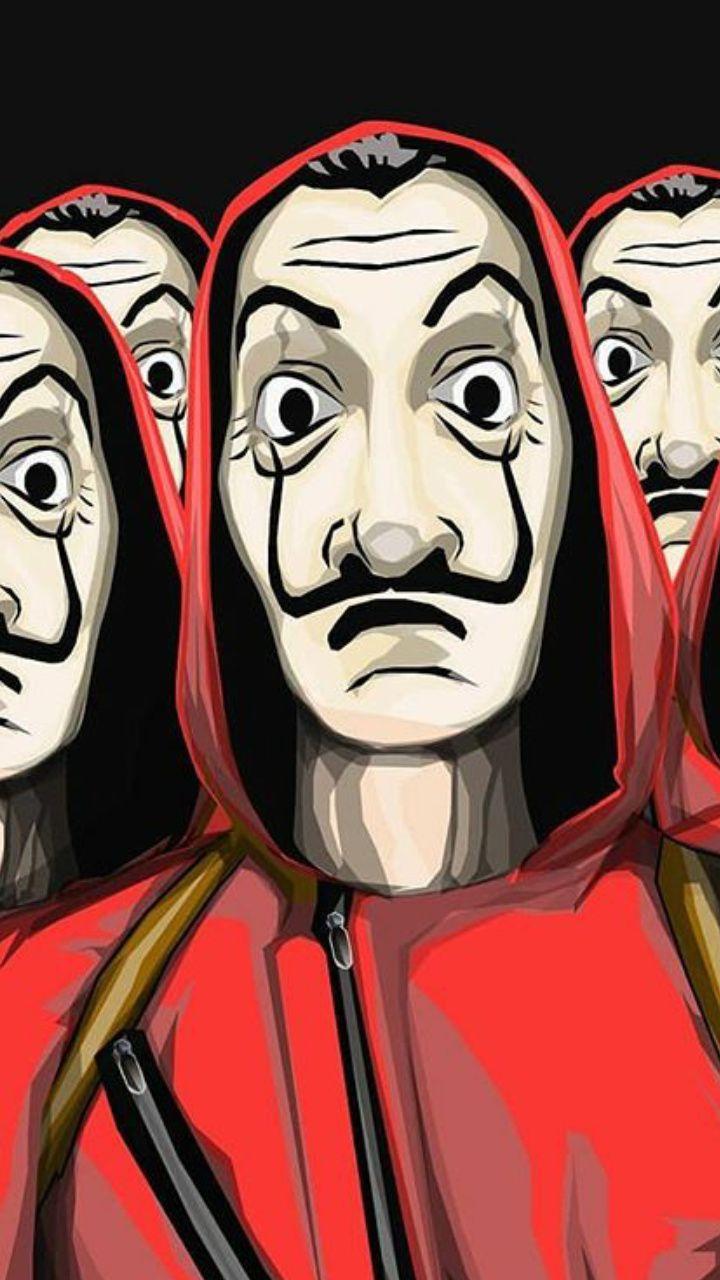 Cool Money Heist Cartoon Wallpapers - Wallpaper Cave