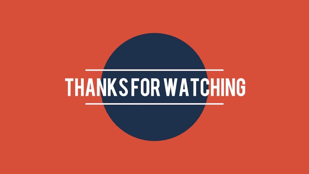 Thanks For Watching Wallpapers Wallpaper Cave
