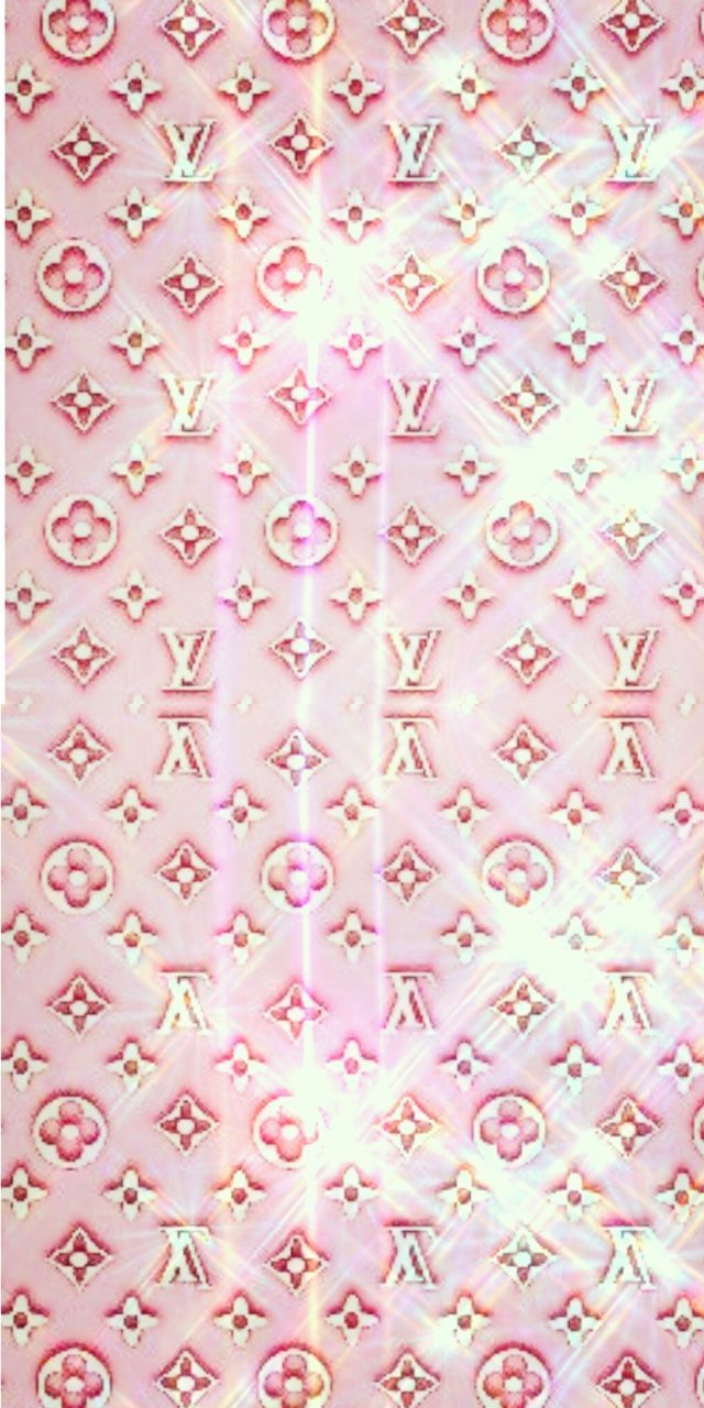 Rose Gold Lock Screen Louis Vuitton Wallpaper
