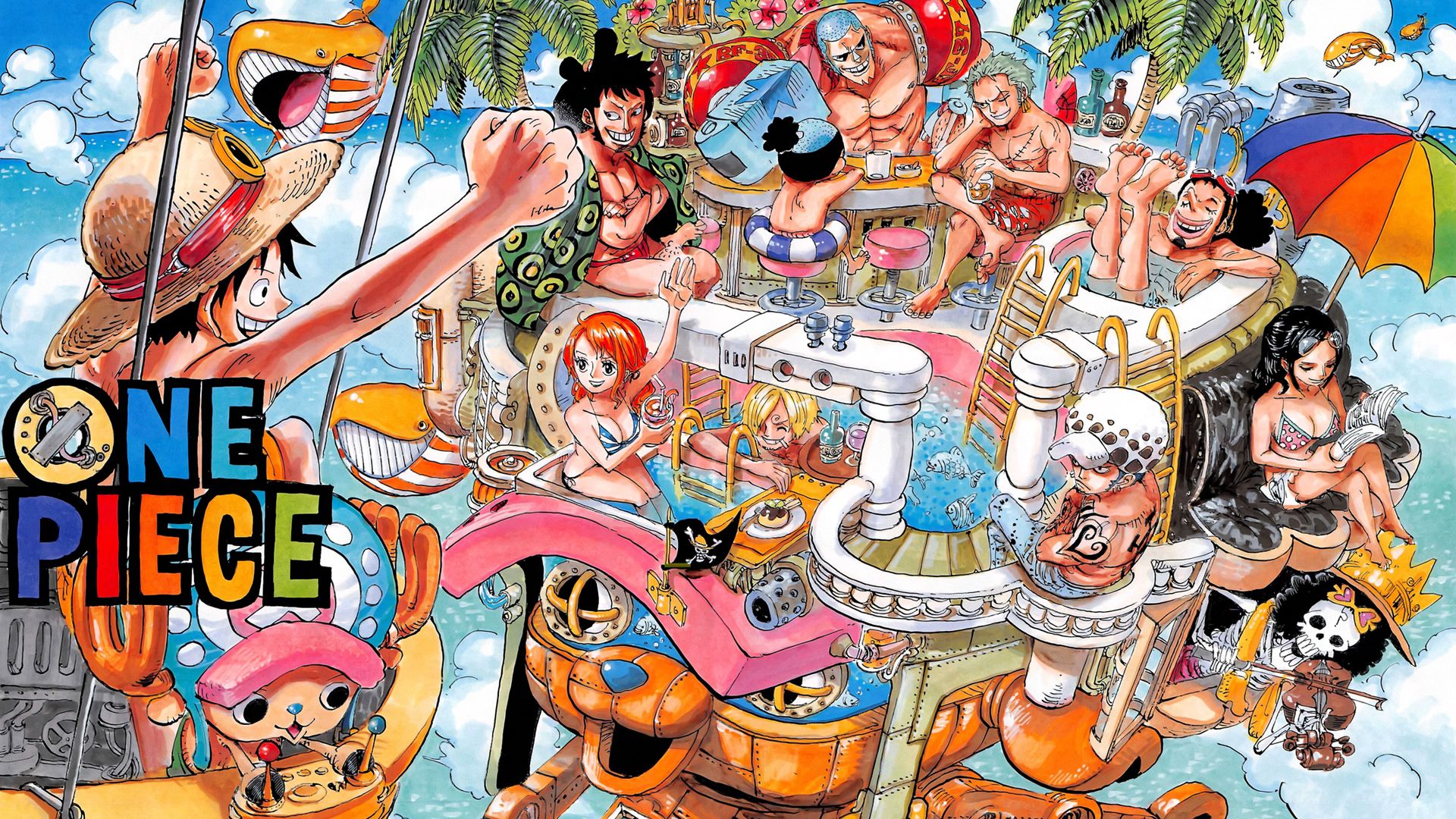 one, Piece, Two, Years, Later Wallpaper HD / Desktop and Mobile