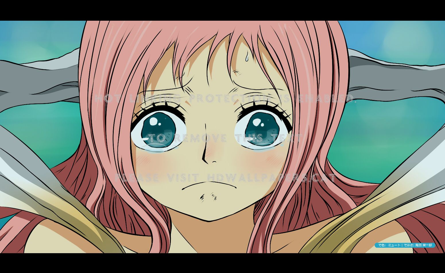 shirahoshi's tears crying mermaid fishman