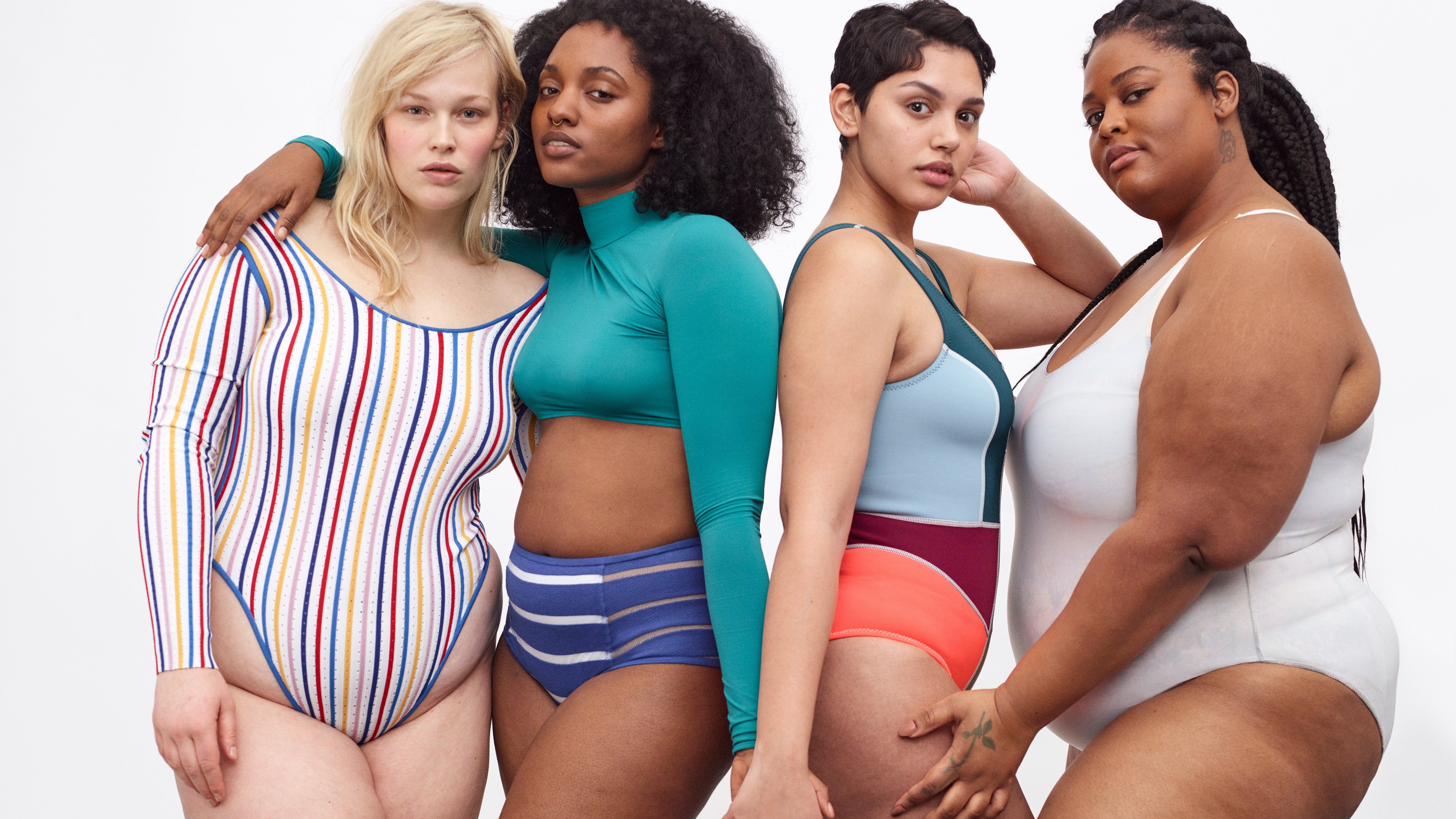 Six Women Pose for Beautiful Photo of Their Cellulite
