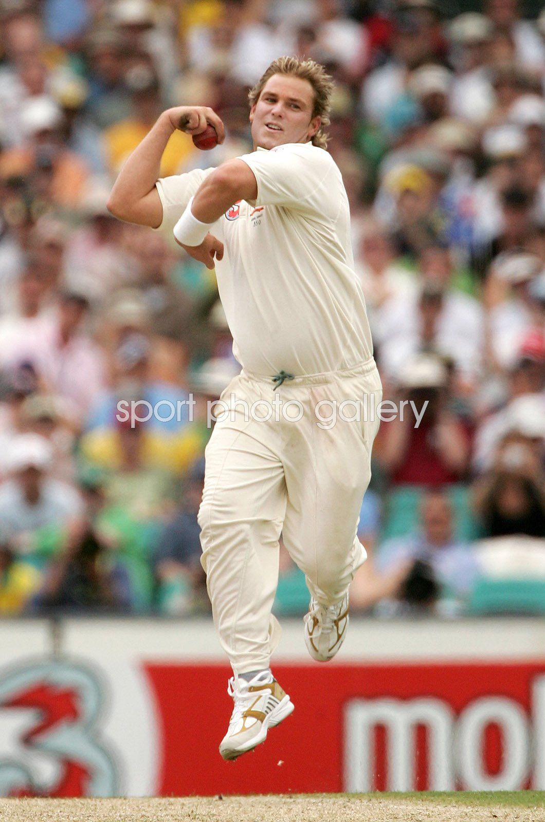 Shane Warne Australia Leg Spinner 5th Ashes Test Sydney 2007