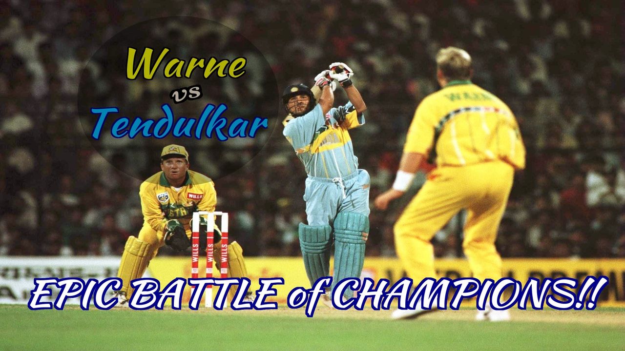 Sachin Tendulkar vs Shane Warne, RELIVE THE EPIC BATTLE OF