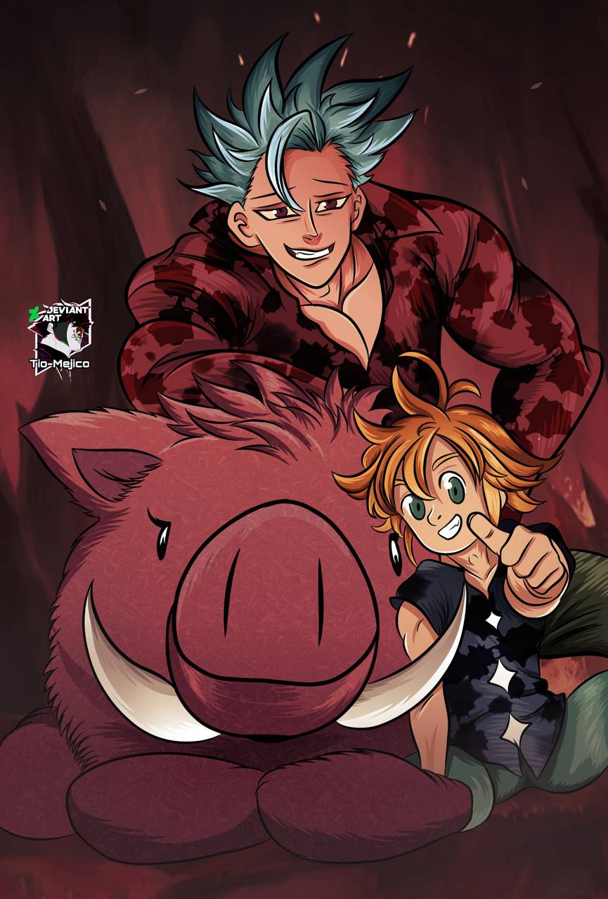 Meliodas and Ban wallpaper