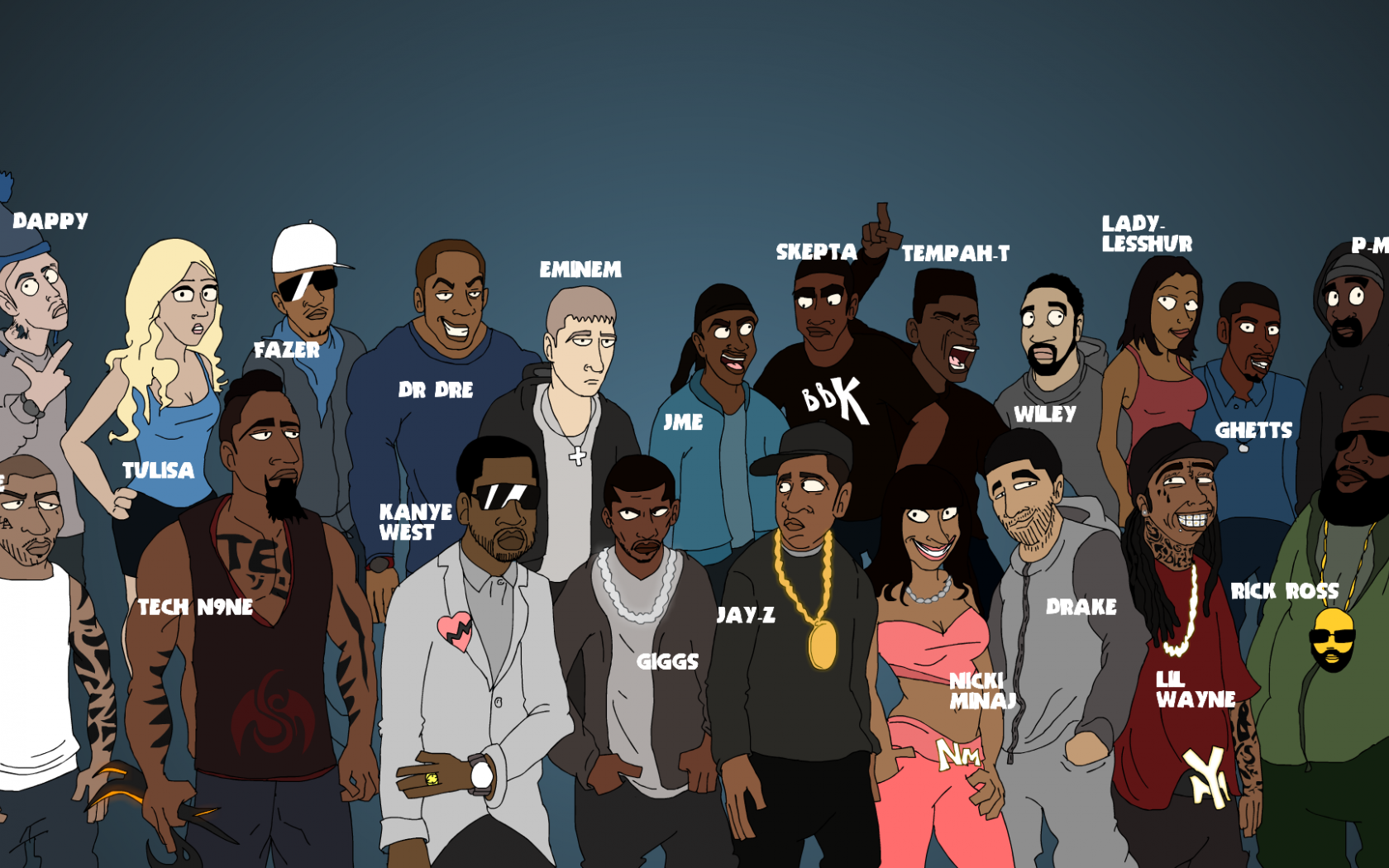 Free download Download Rappers if they were Cartoons Rap