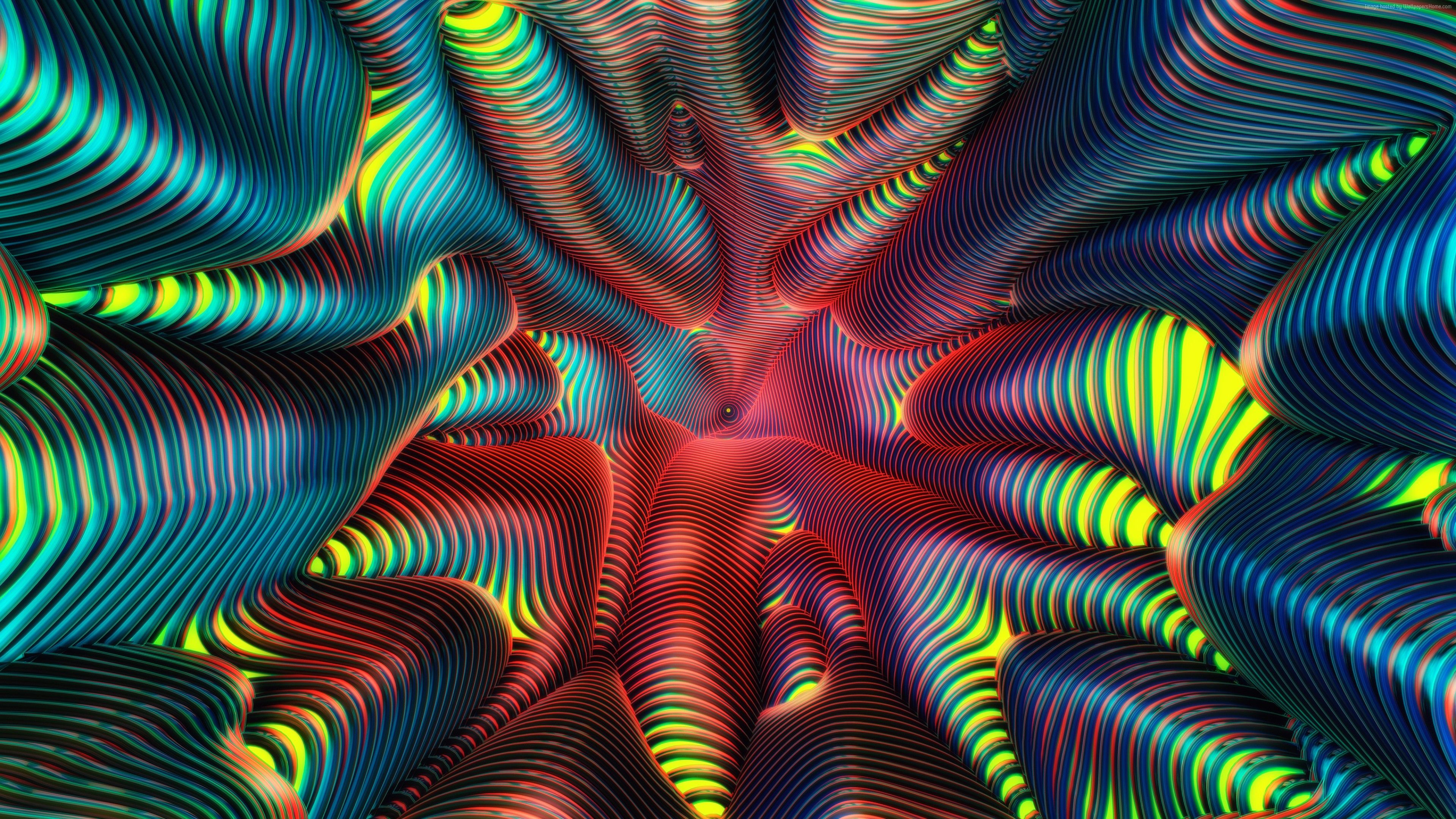 Wallpaper HD, abstract, Wormhole, spiral, Abstract Wallpaper