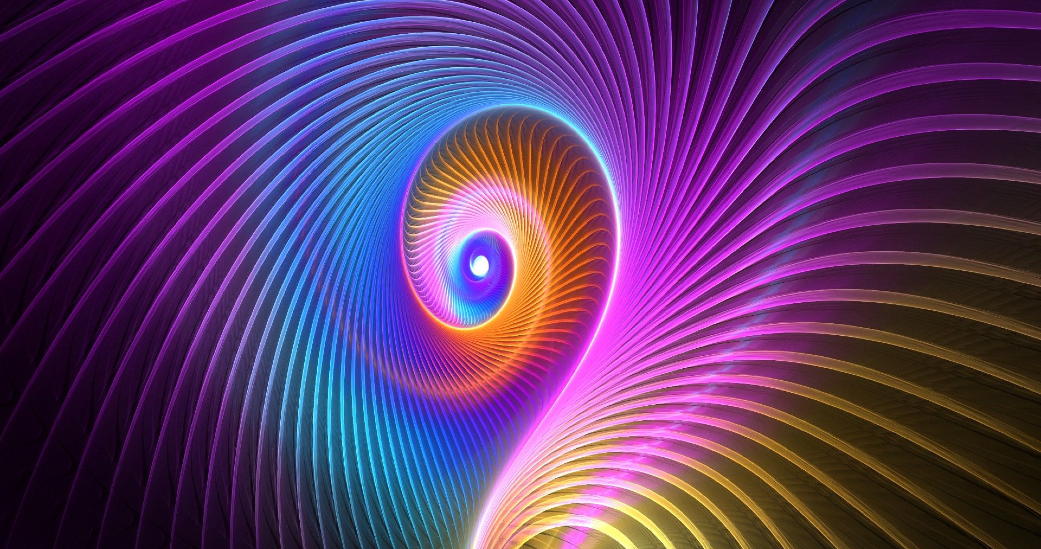 spiral pattern colors wallpaper 4k ultra HD wallpaper High