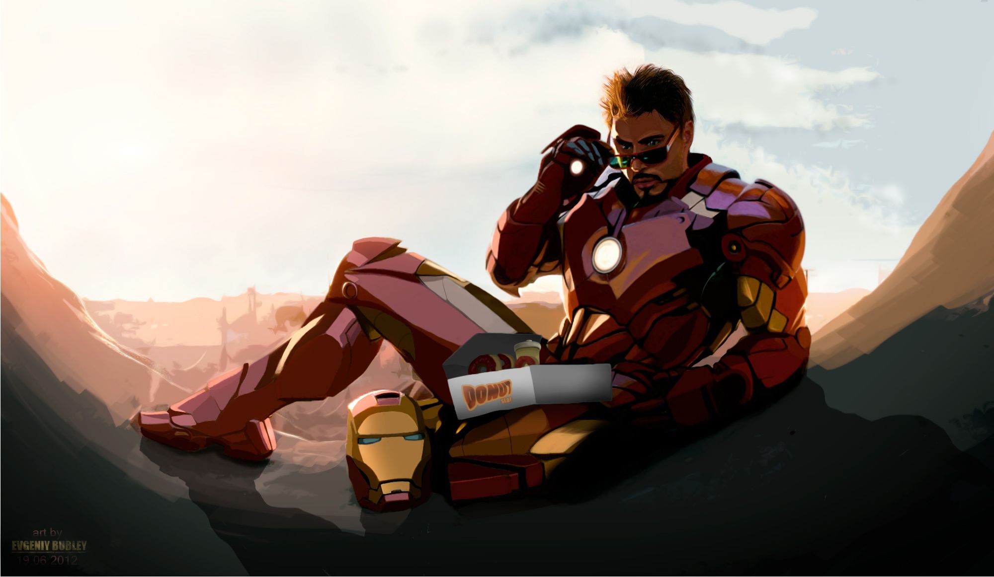 Iron Man 2 Wallpaper In HD In 1366x768