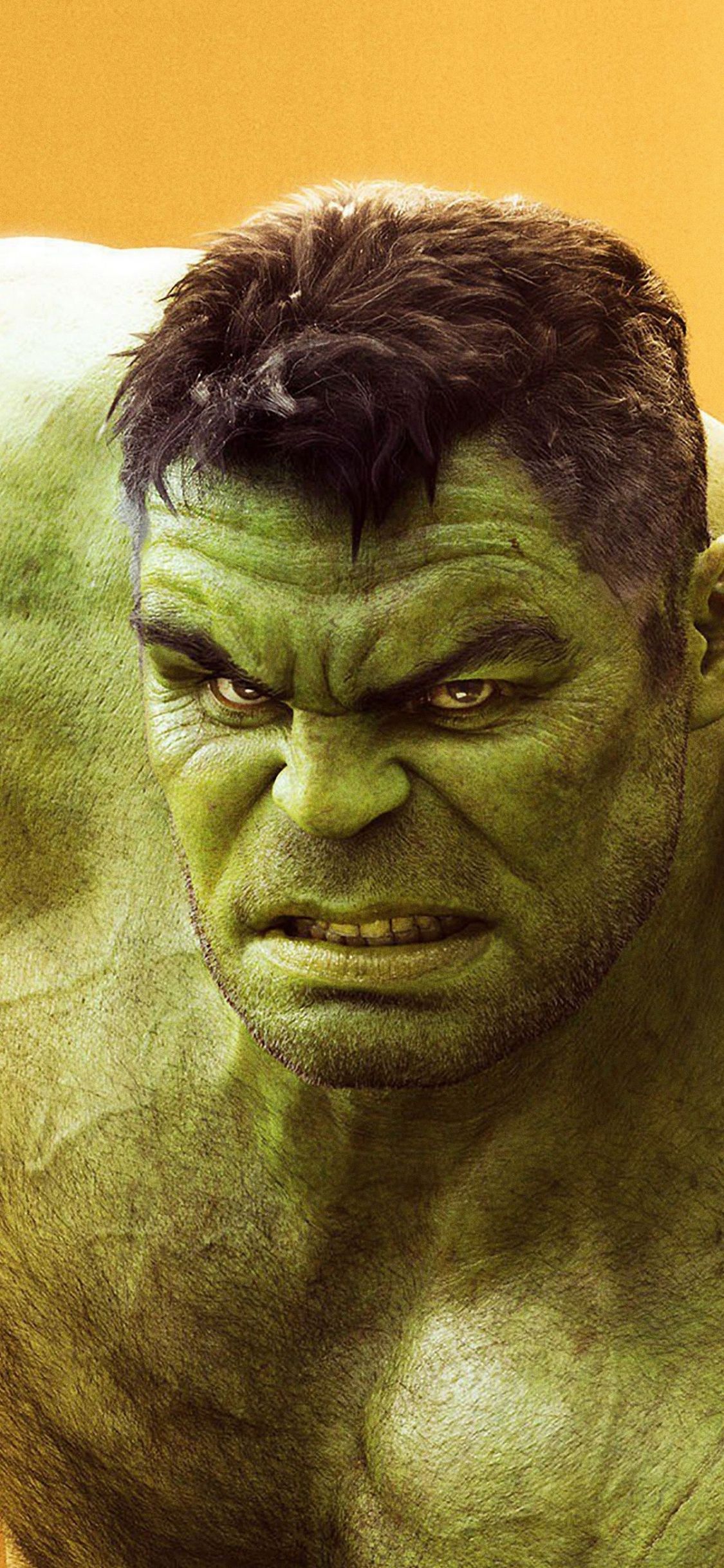 Download 1125x2436 wallpaper hulk, marvel, avengers: infinity war, angry, iphone x 1125x2436 HD image, background, 14883