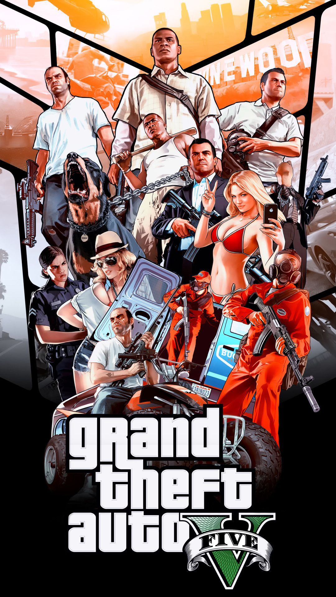 Gta V Poster 4k Mobile Wallpaper (iPhone, Android, Samsung, Pixel, Xiaomi). Grand theft auto artwork, Grand theft auto, Grand theft auto series