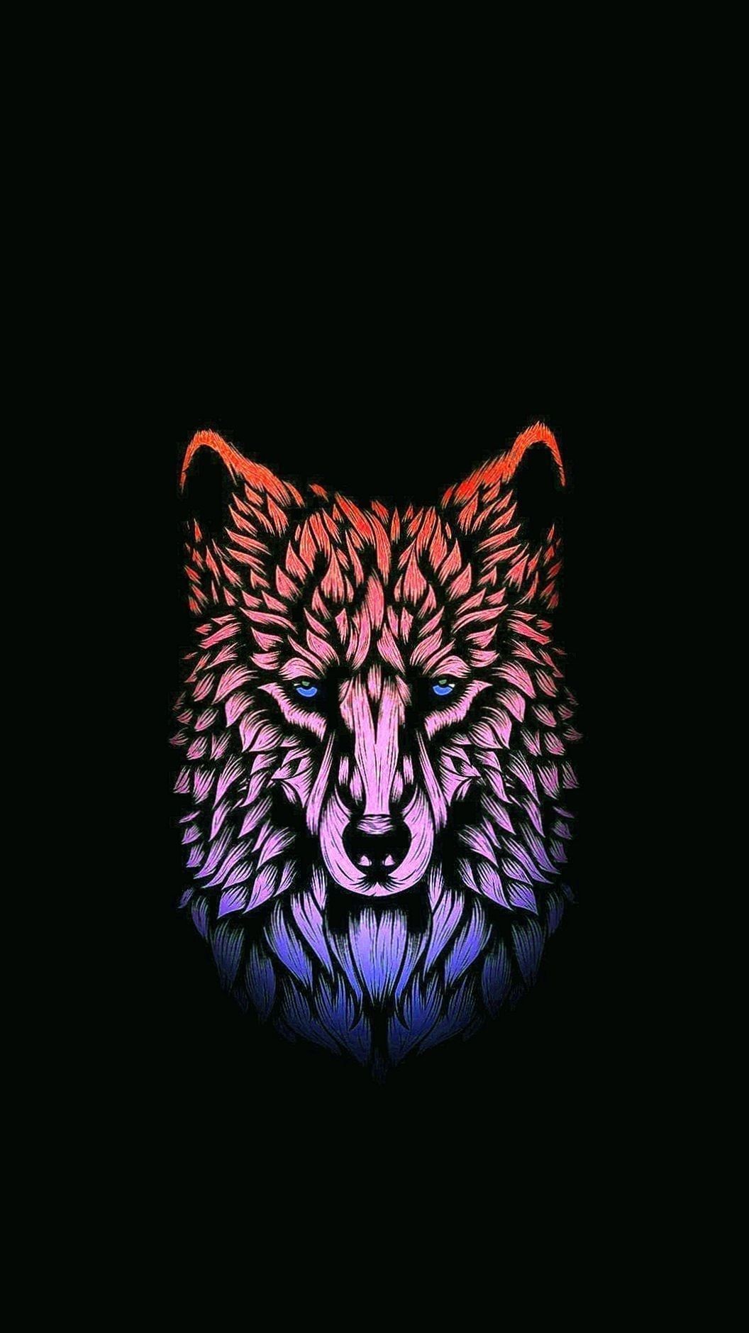 Wolf Phone Wallpaper 4K Wallpaper.Pro