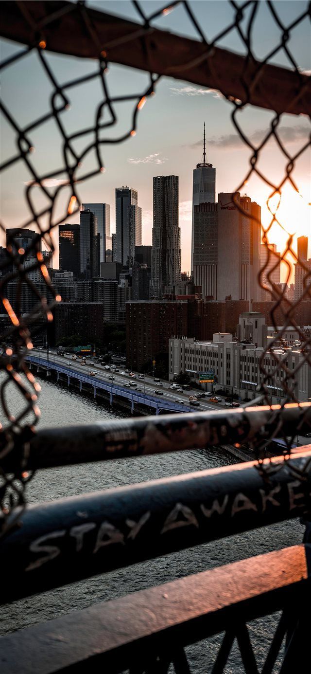 Sunsets on the Bridge iPhone X wallpaper #photography #iphone