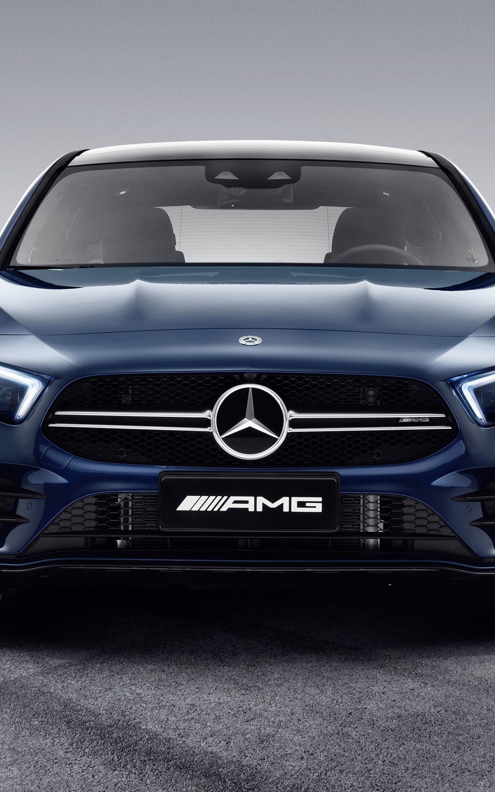 Download 1600x2560 Mercedes Amg A Luxury Sedan Cars Wallpaper