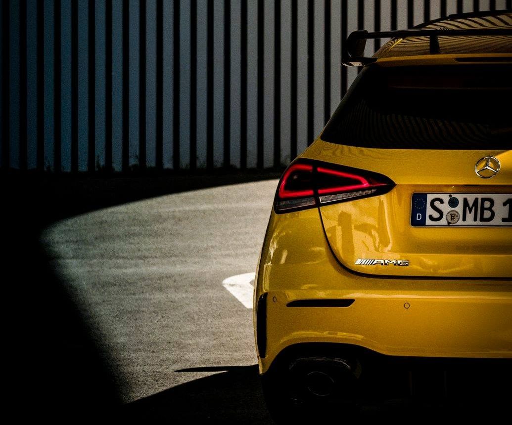 Mercedes AMG A35 Reveals Its Wing In New Teaser Picture, Photo