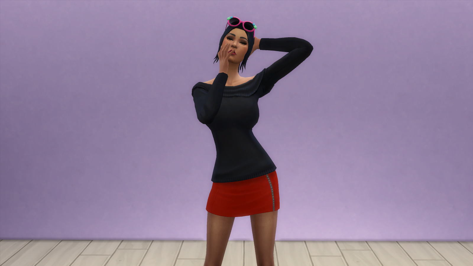 Saints Row for Sims 4: Viola DeWynter in Sims 4.