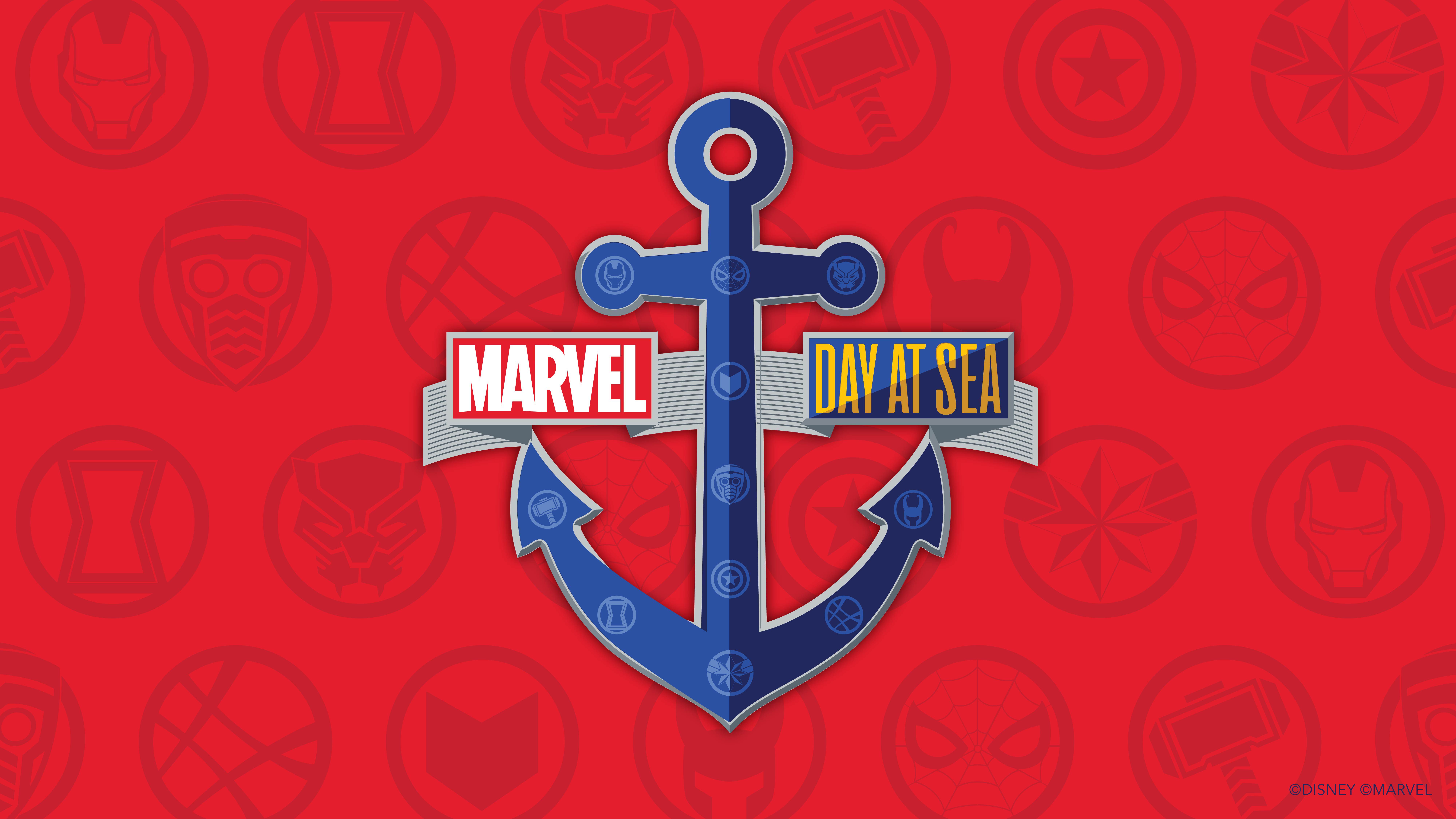 Marvel Day at Sea Digital Wallpaper • The Disney Cruise Line