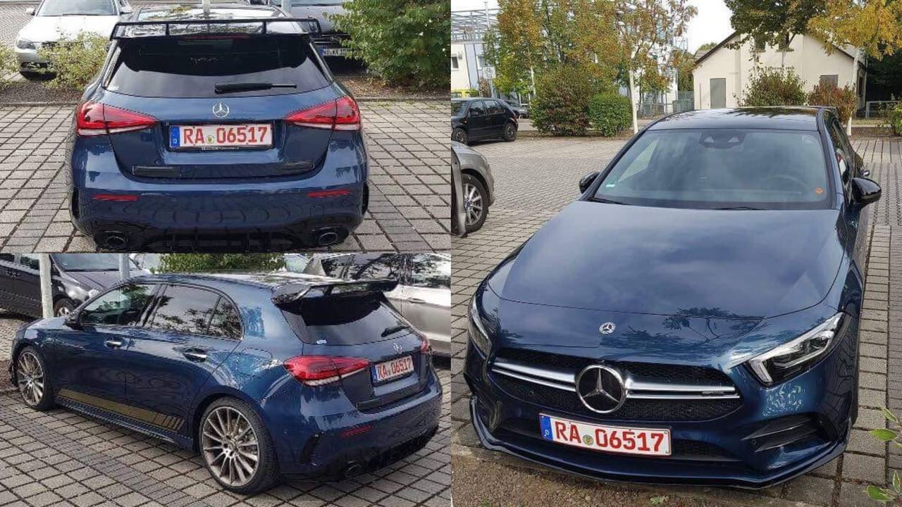 Mercedes AMG A35 4Matic Spotted In The Metal