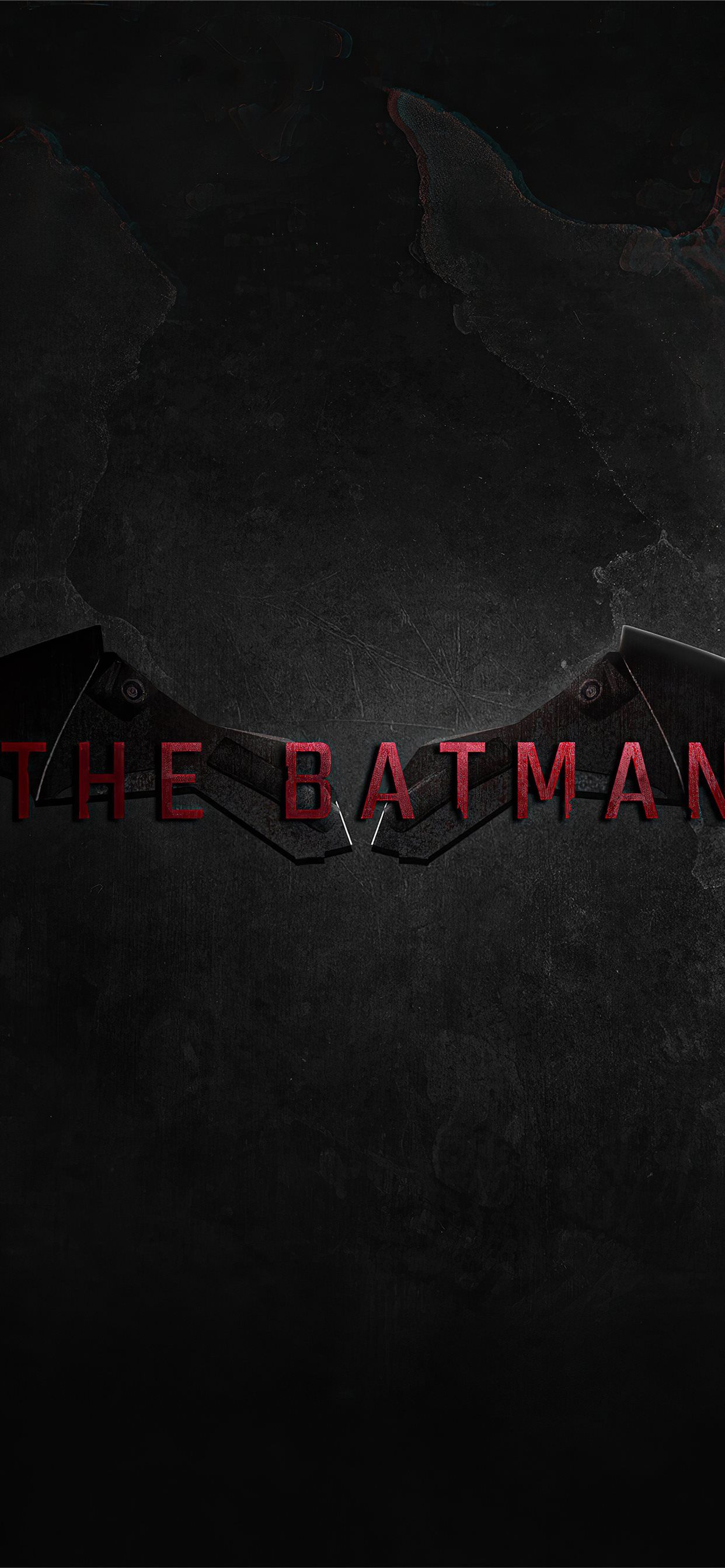the batman movie logo 4k iPhone 11 Wallpaper Free Download