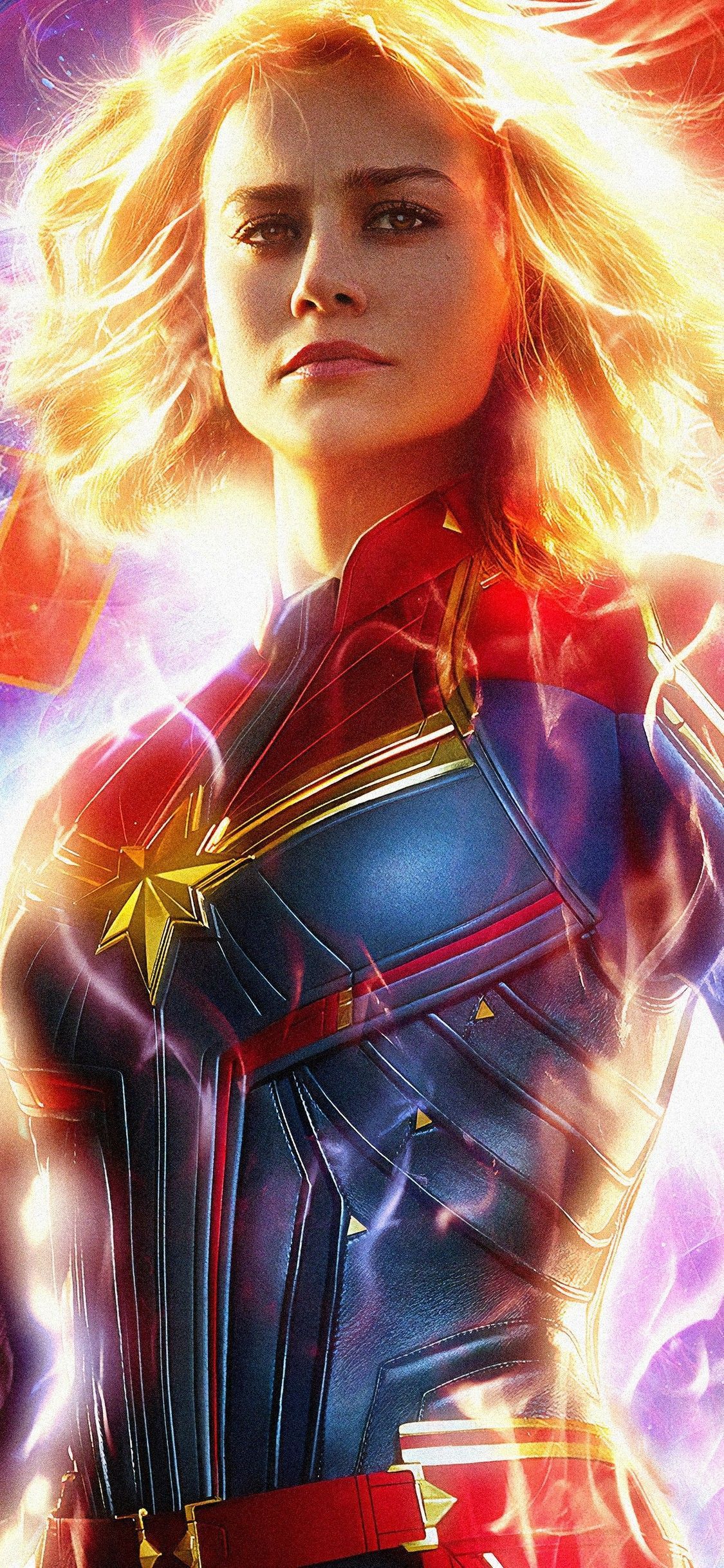 Captain Marvel iPhone Wallpaper Free Captain Marvel iPhone Background