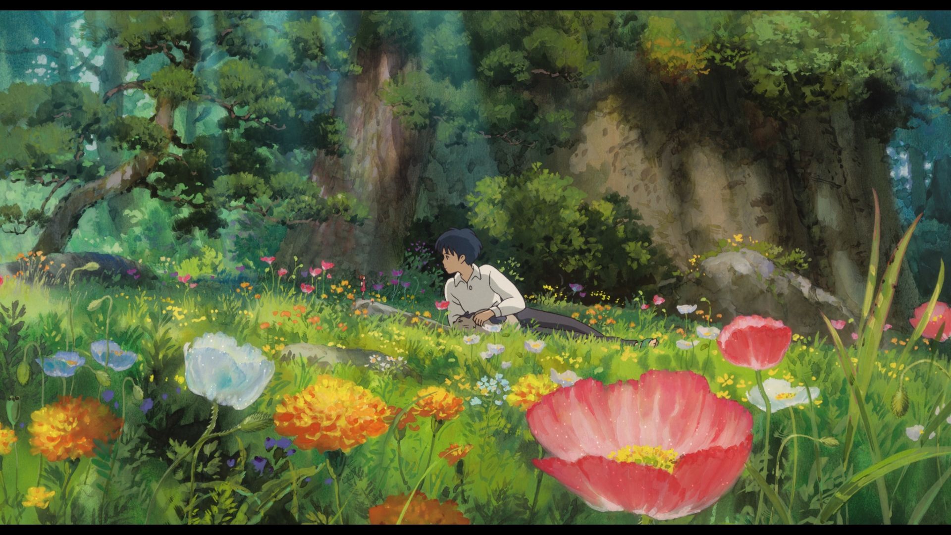 Arrietty Background. The Secret World