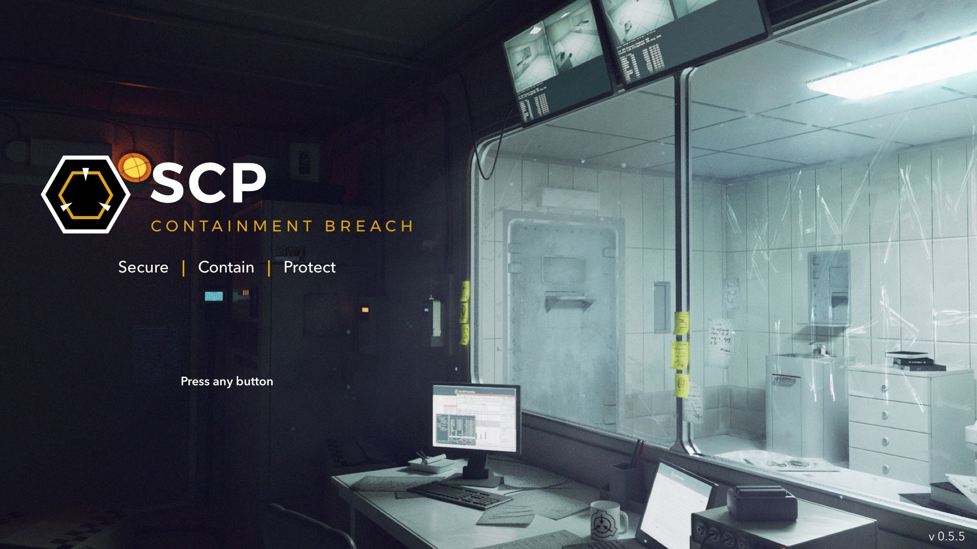 Sneak preview UI in SCP: Containment Break
