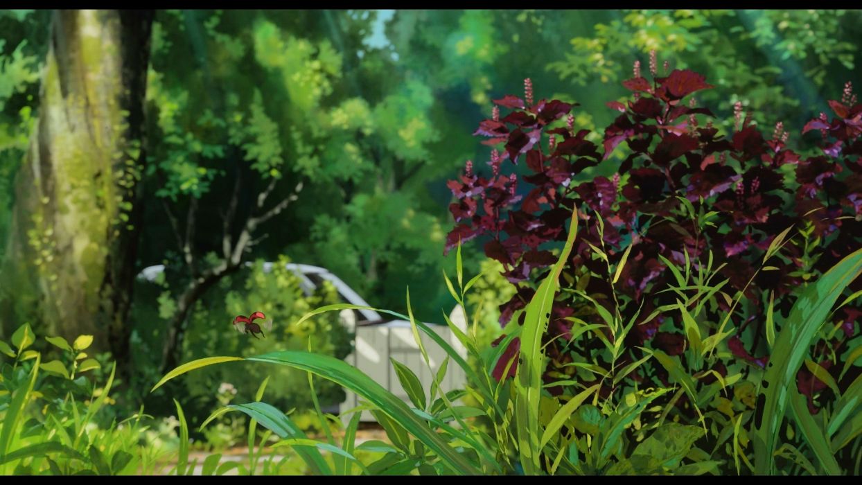 Leaves plants Studio Ghibli Karigurashi no Arrietty The Secret