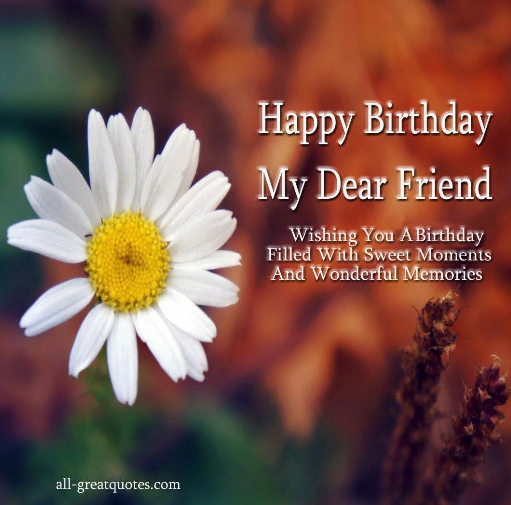 Happy Birthday Friend Wallpapers Wallpaper Cave