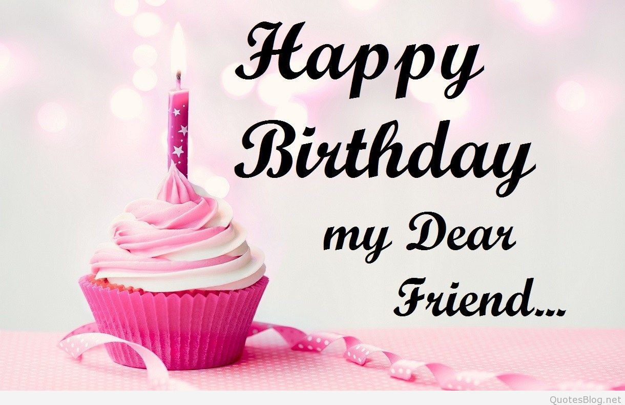 Happy Birthday Friend Wallpapers Wallpaper Cave