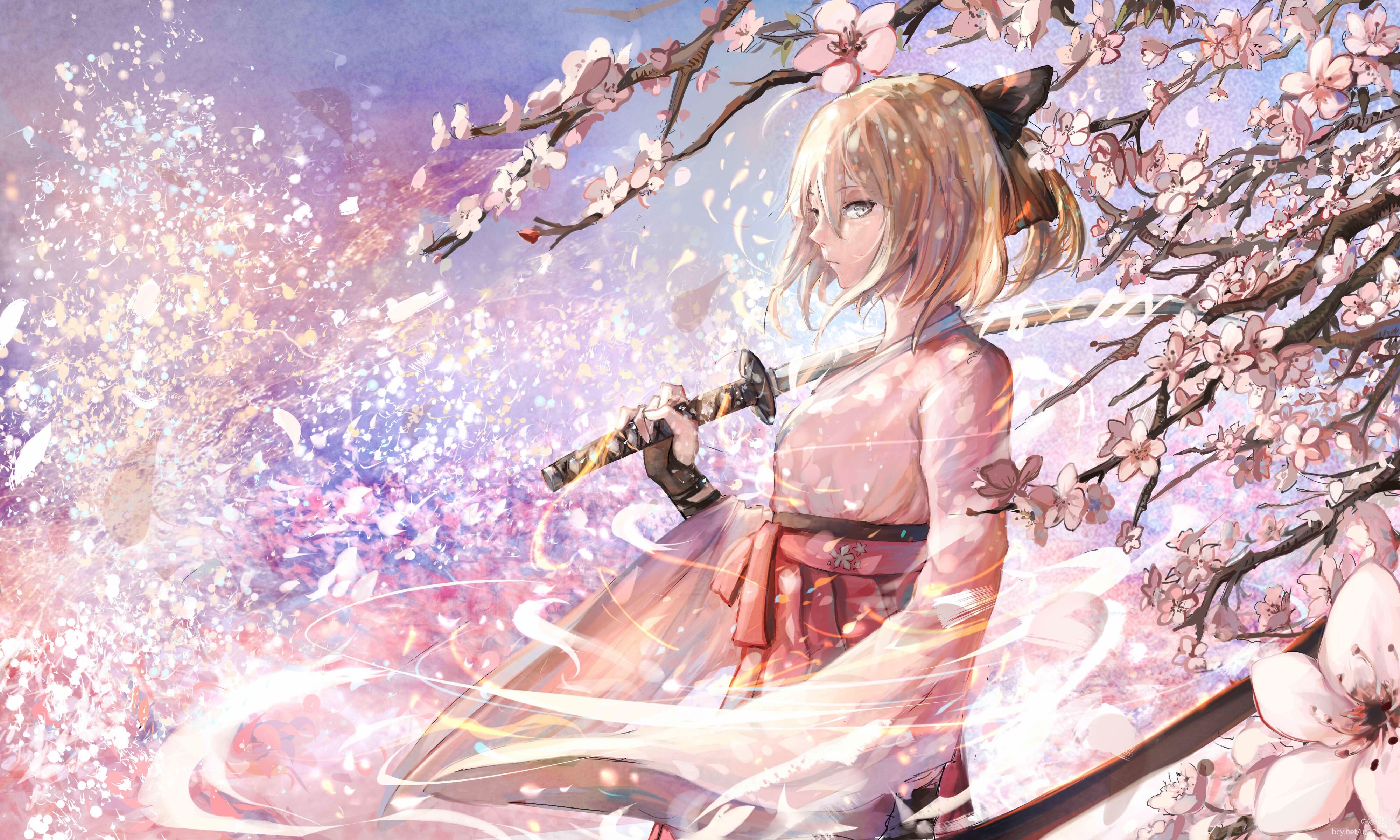 Ps4 4k Anime Cherry Blossom Wallpapers - Wallpaper Cave